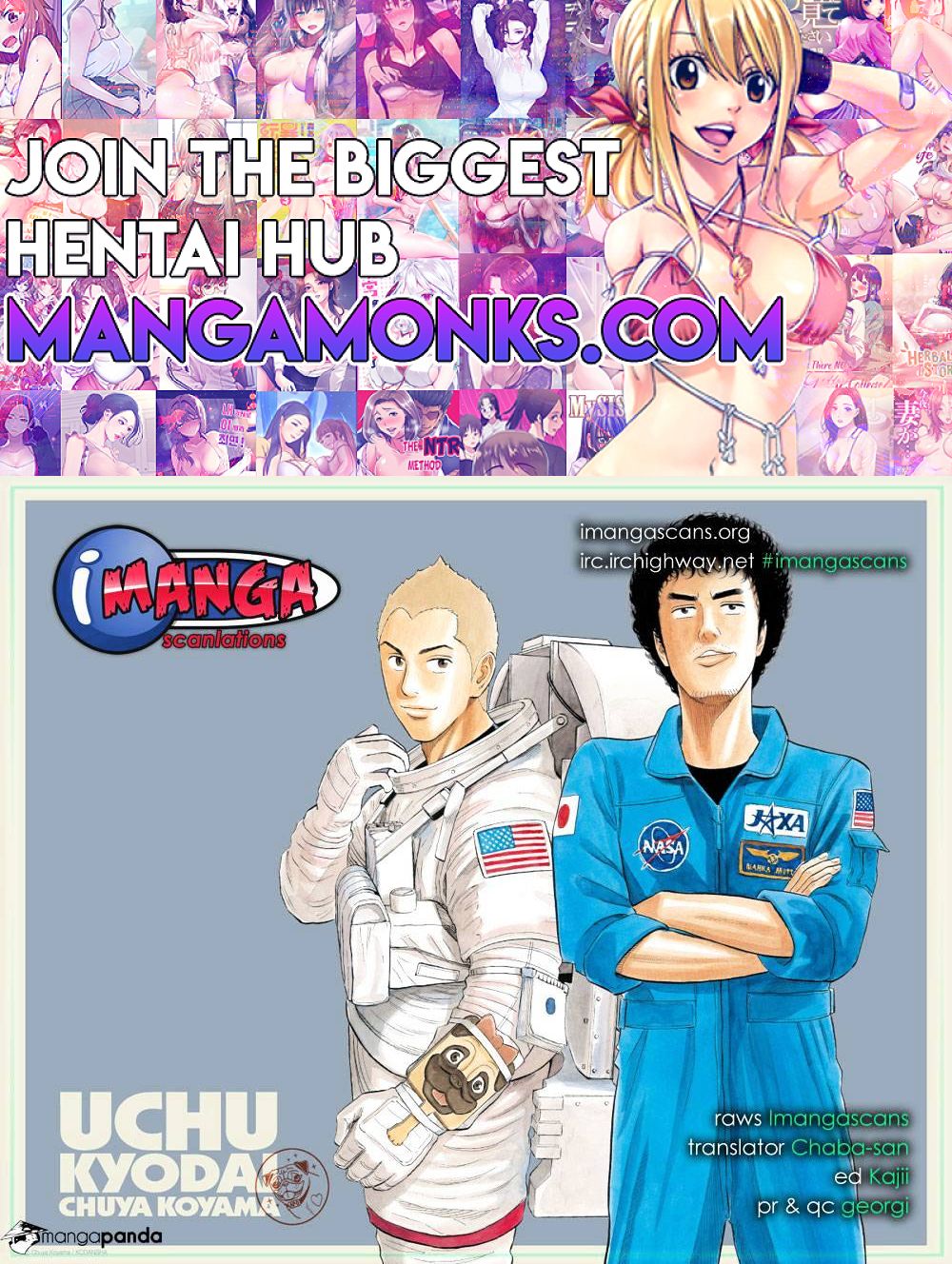Uchuu Kyoudai chapter 158 page 1