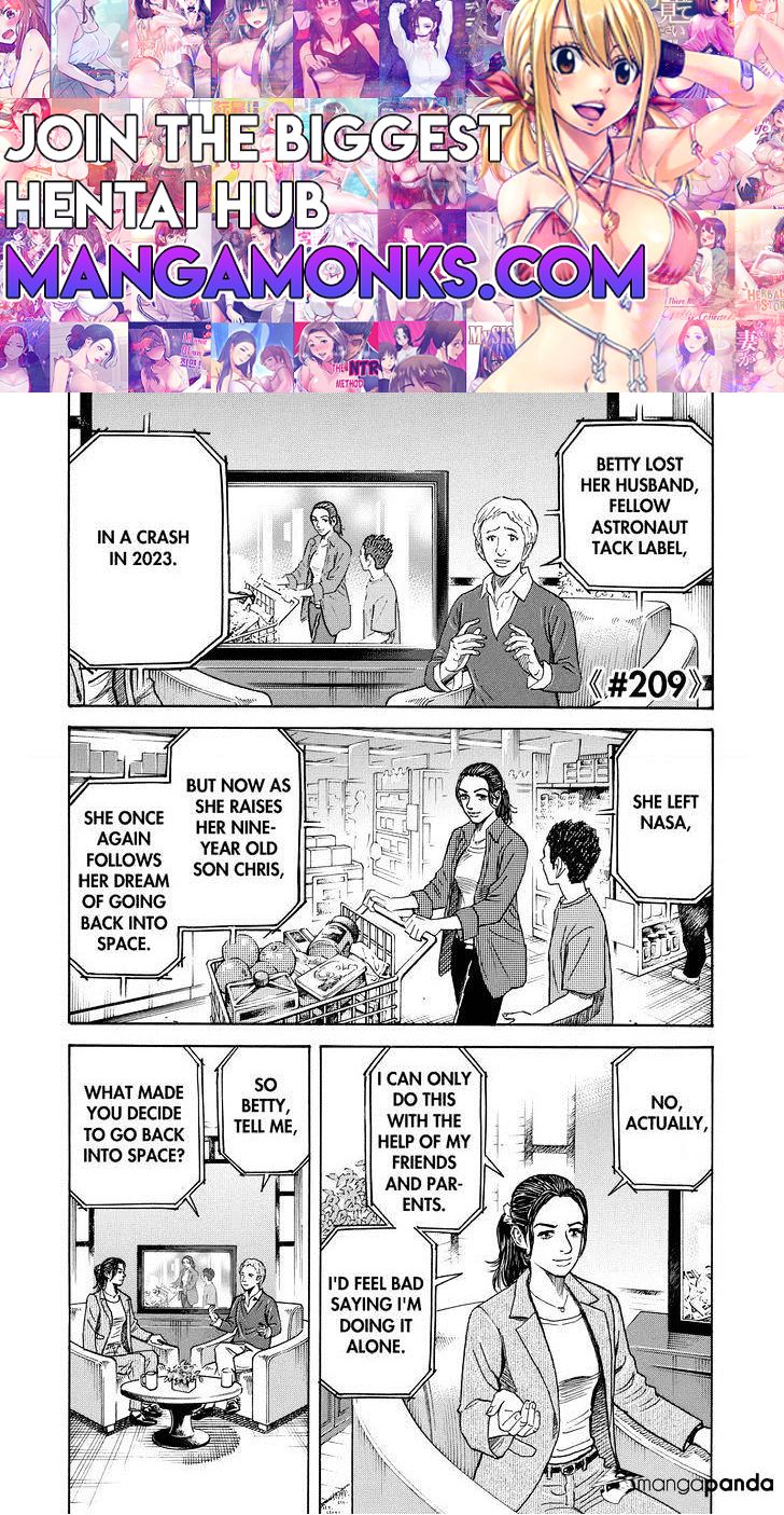 Uchuu Kyoudai chapter 209 page 1