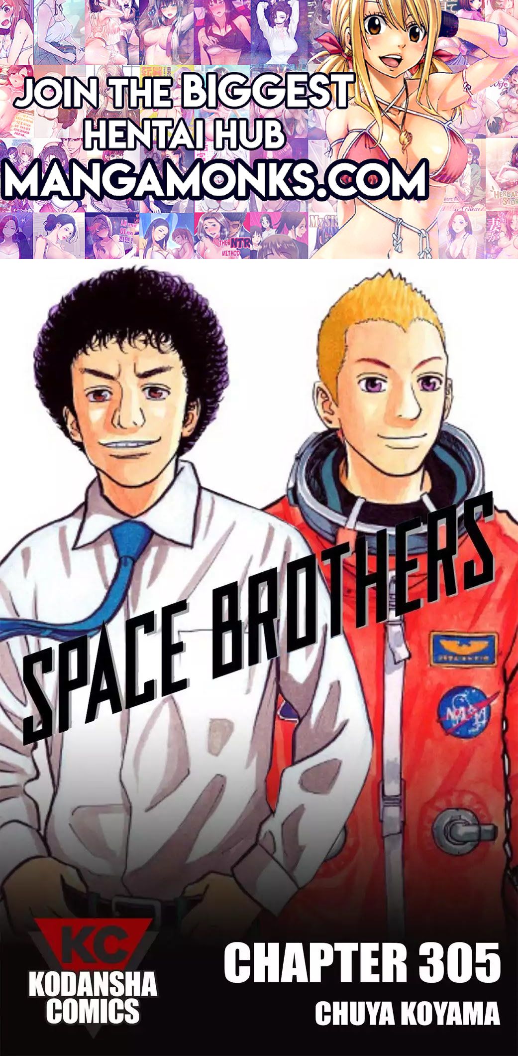 Uchuu Kyoudai chapter 305 page 1