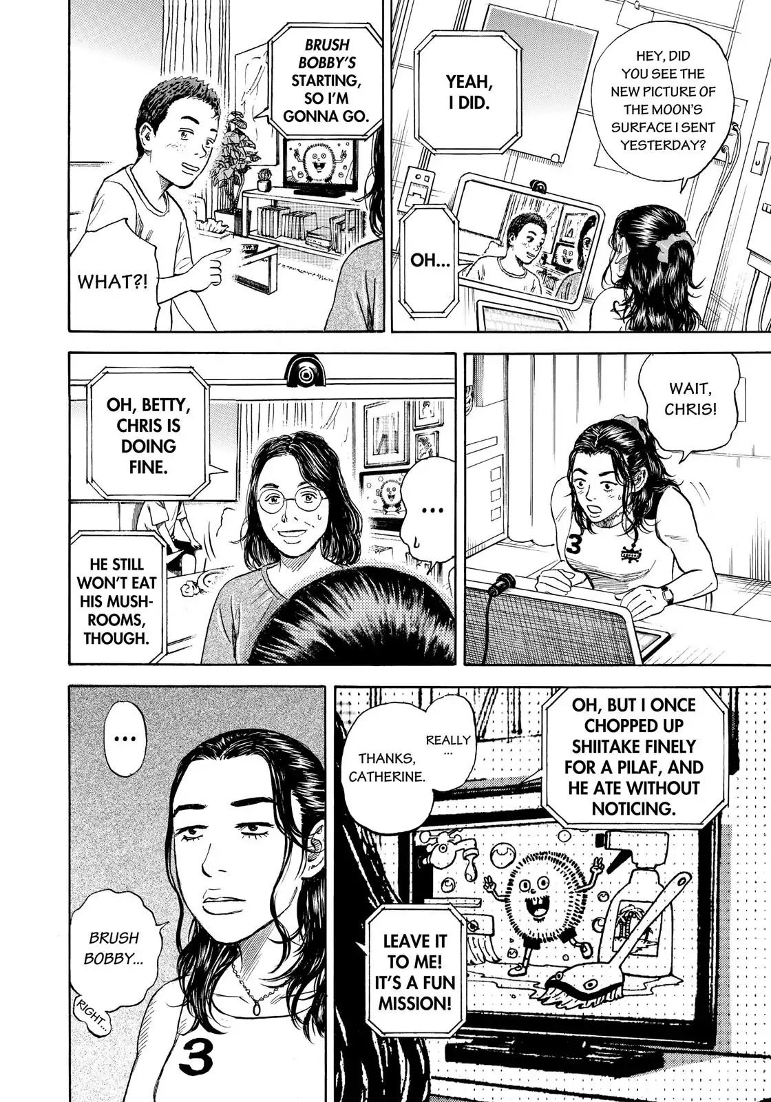 Uchuu Kyoudai chapter 305 page 13