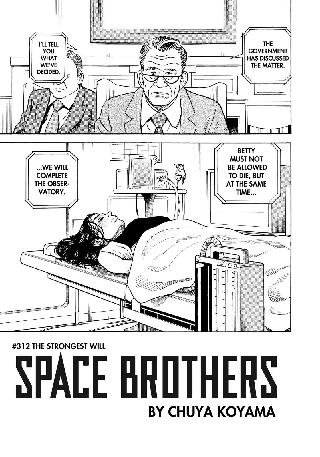 Uchuu Kyoudai chapter 312 page 2