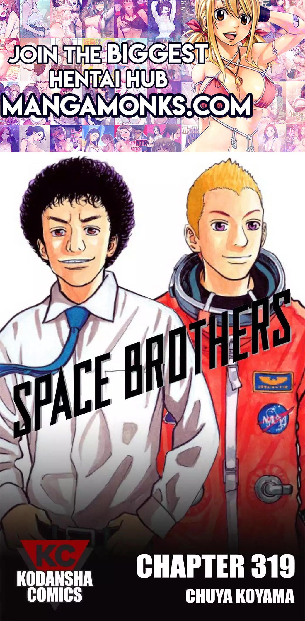 Uchuu Kyoudai chapter 319 page 1
