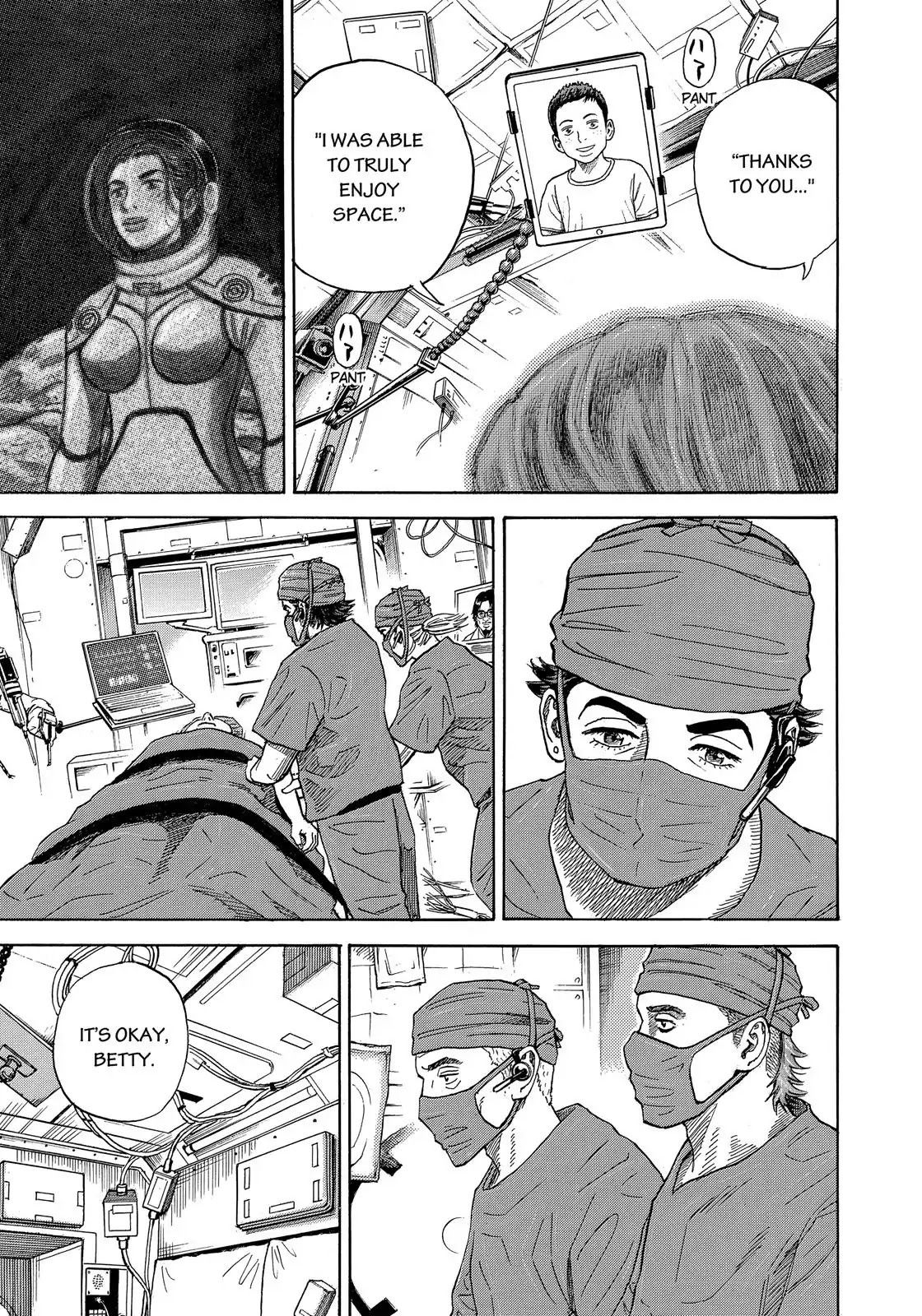 Uchuu Kyoudai chapter 319 page 14