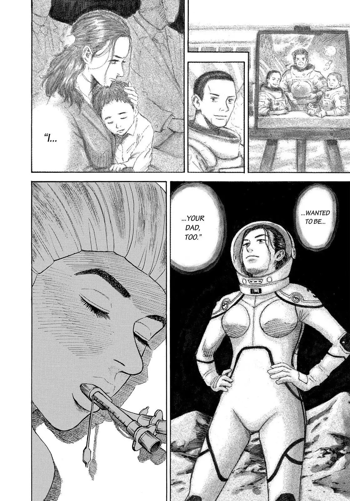 Uchuu Kyoudai chapter 321 page 21