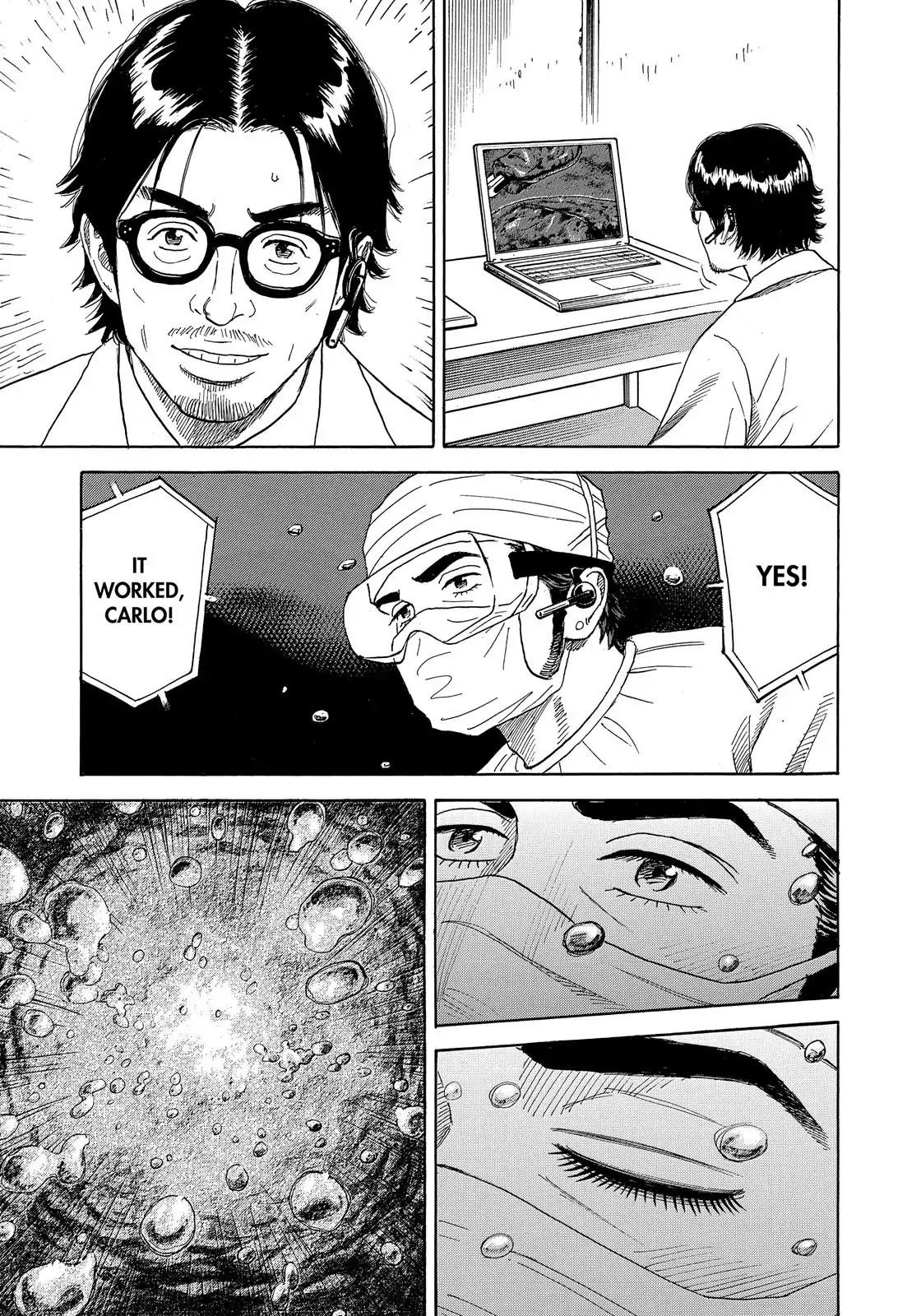 Uchuu Kyoudai chapter 322 page 14