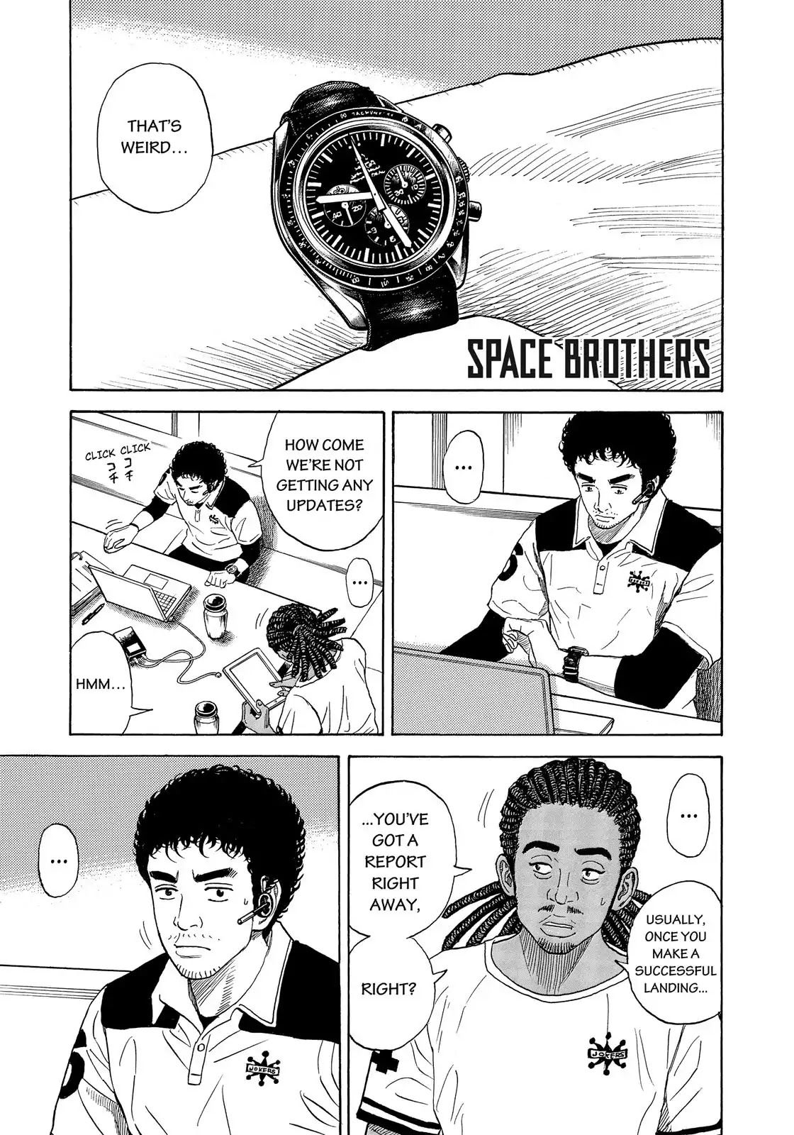 Uchuu Kyoudai chapter 322 page 2