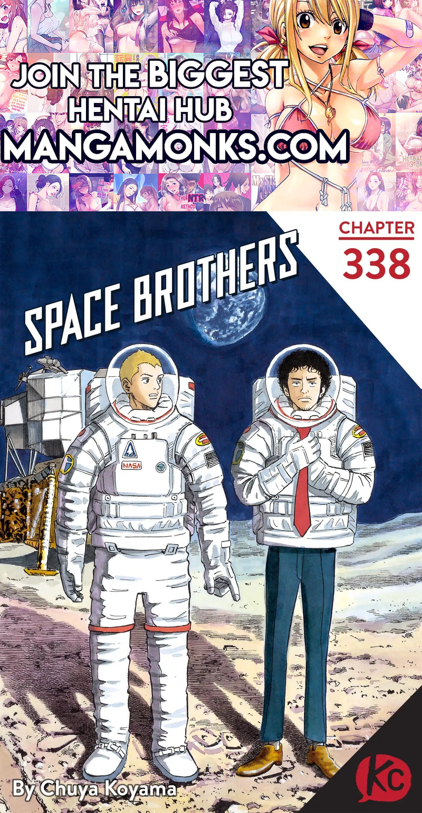 Uchuu Kyoudai chapter 338 page 1