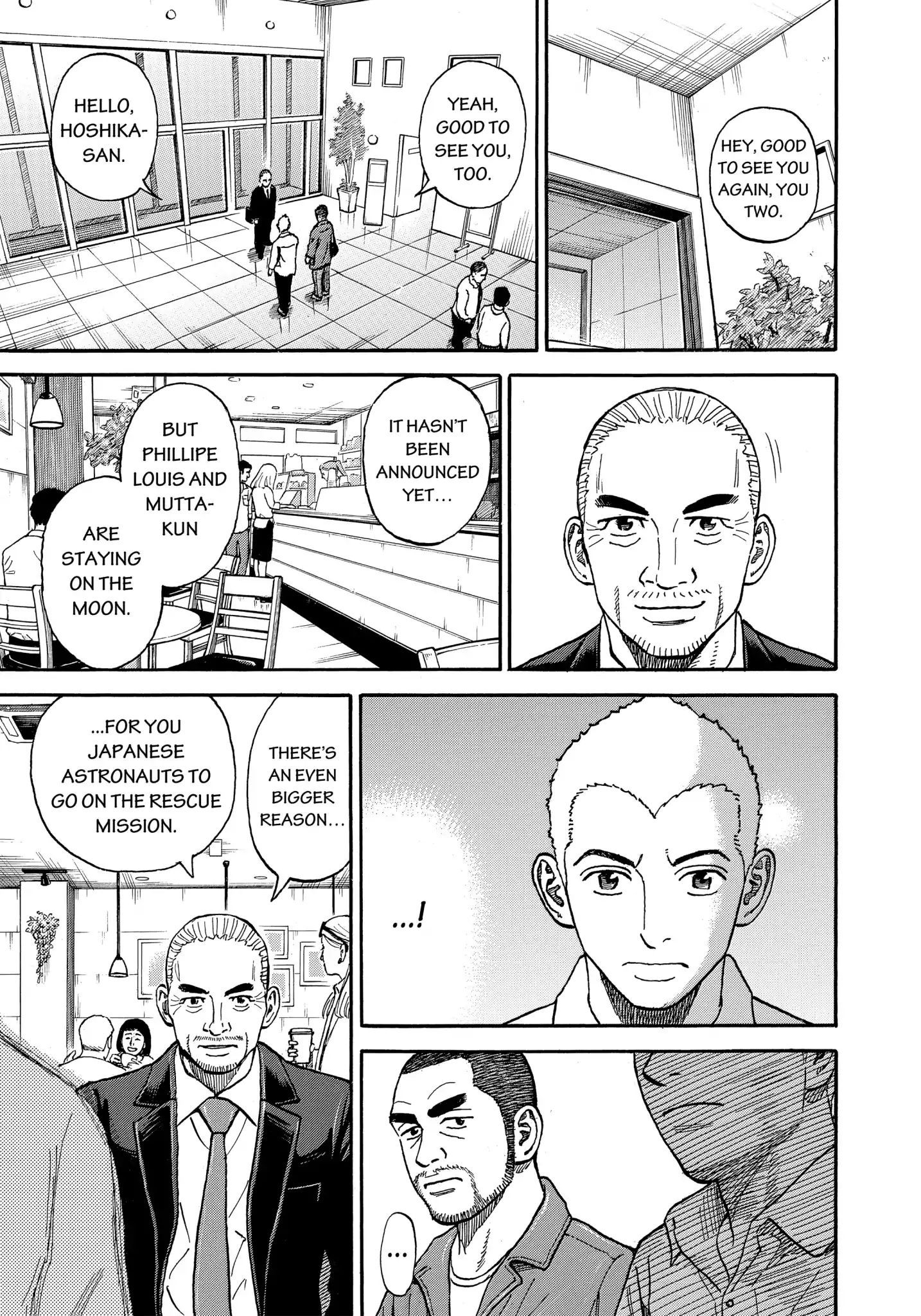 Uchuu Kyoudai chapter 338 page 10