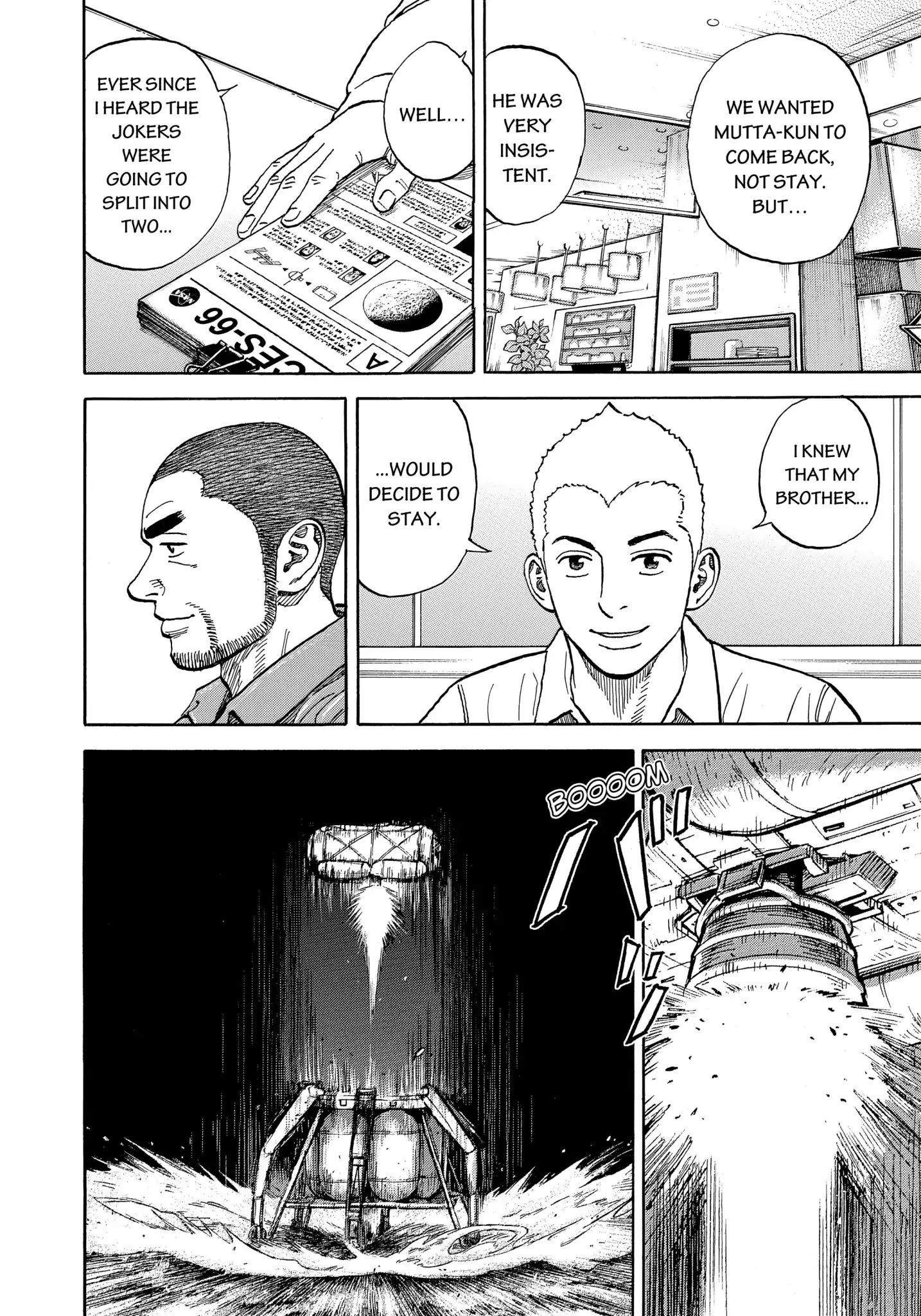 Uchuu Kyoudai chapter 338 page 11