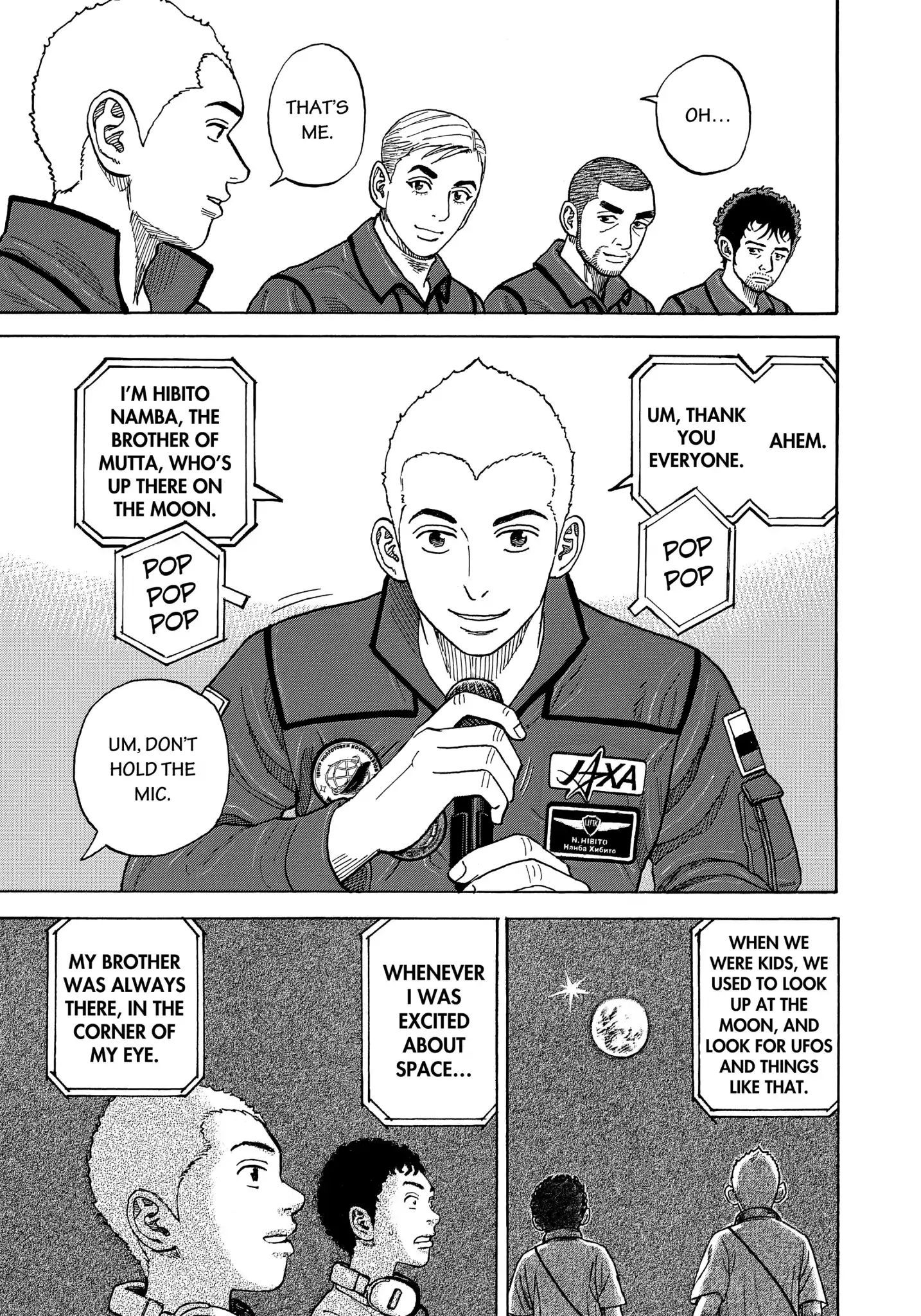 Uchuu Kyoudai chapter 338 page 20