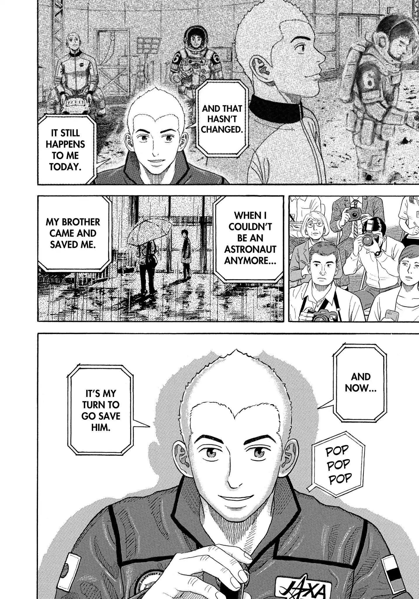 Uchuu Kyoudai chapter 338 page 21