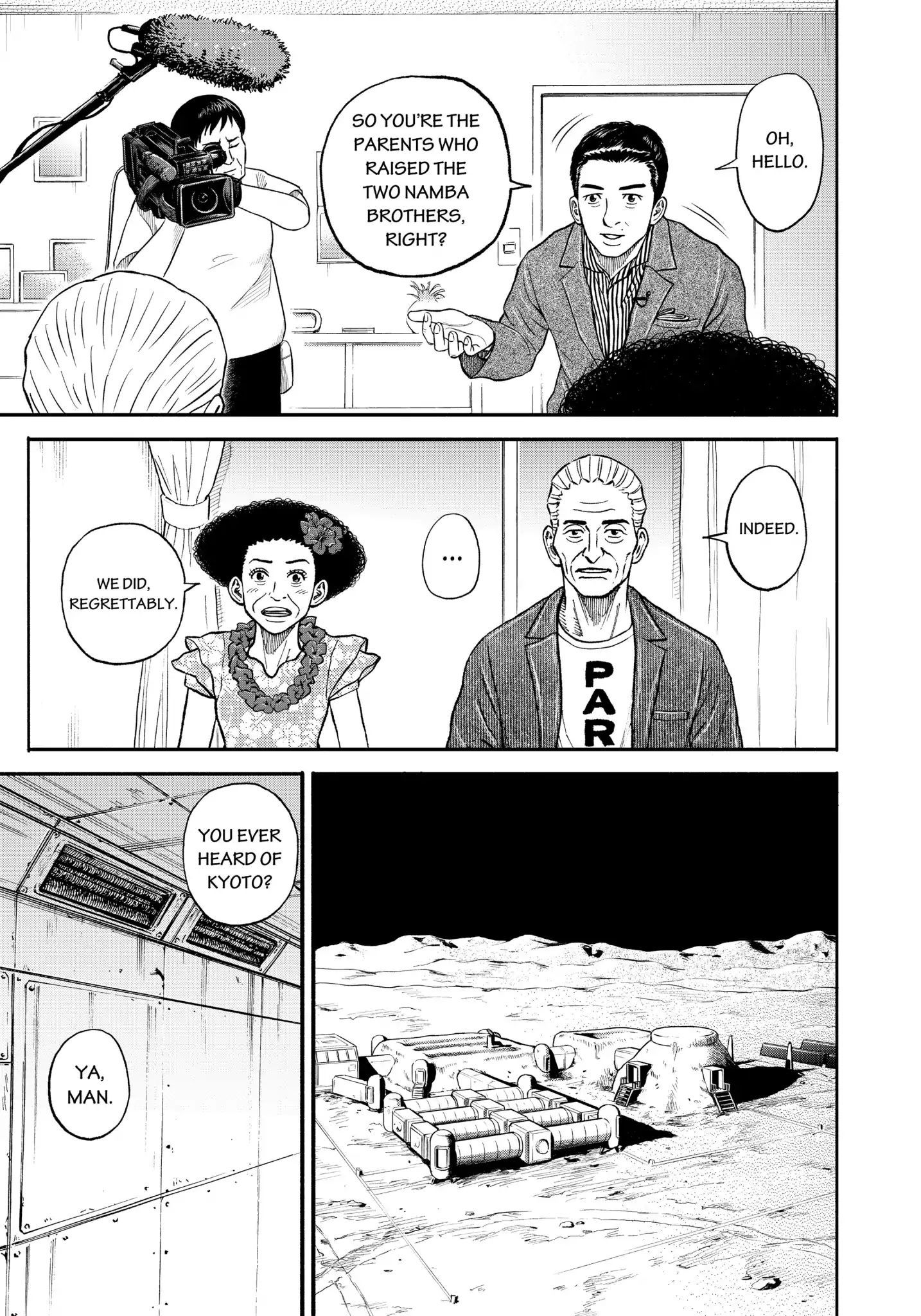 Uchuu Kyoudai chapter 343 page 8