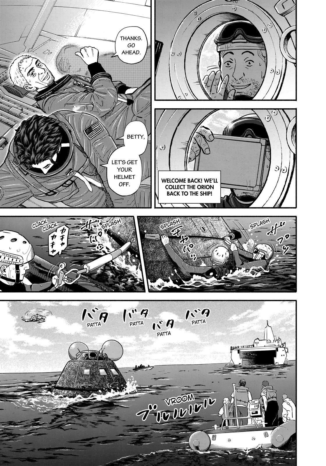 Uchuu Kyoudai chapter 348 page 11