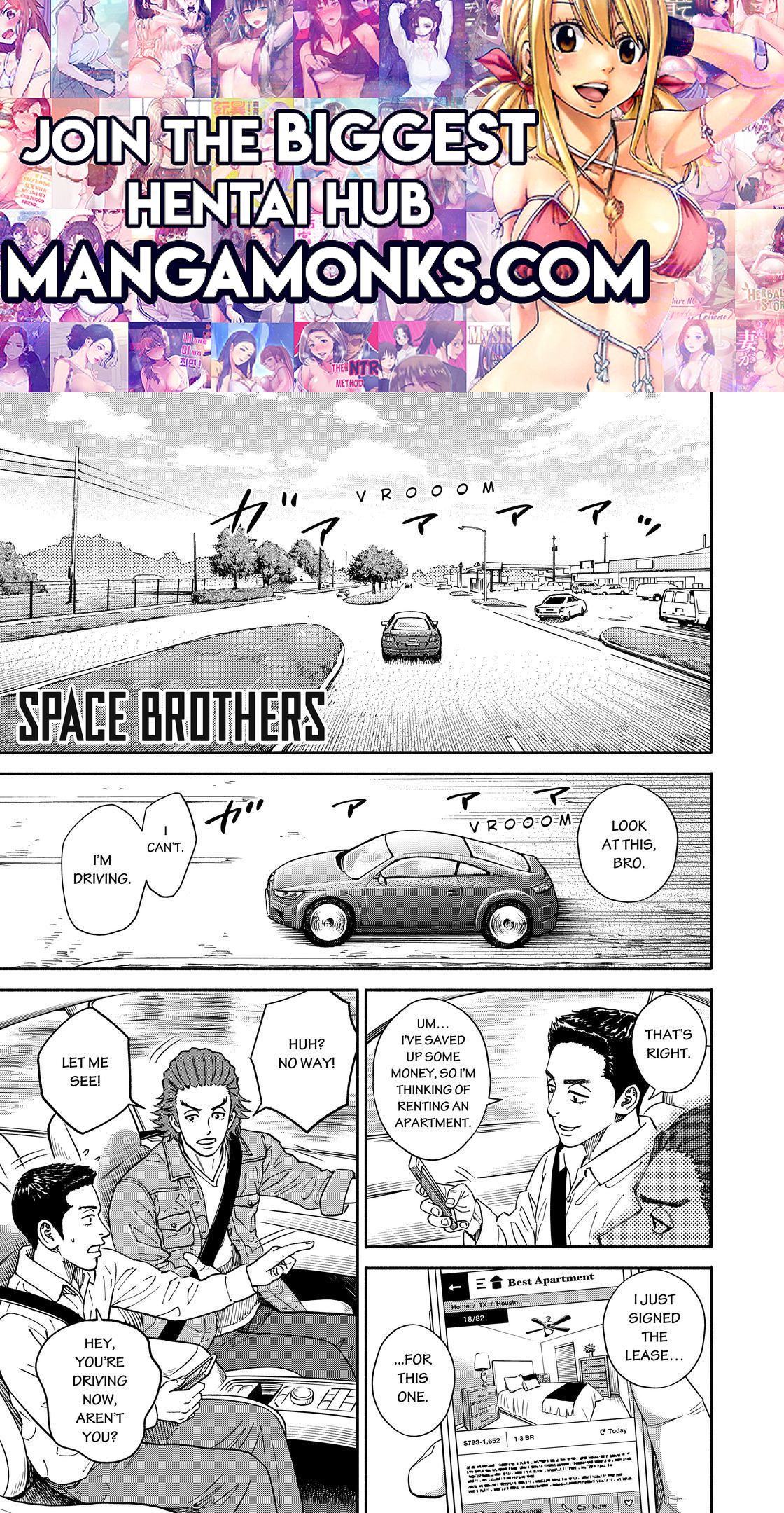 Uchuu Kyoudai chapter 352 page 1