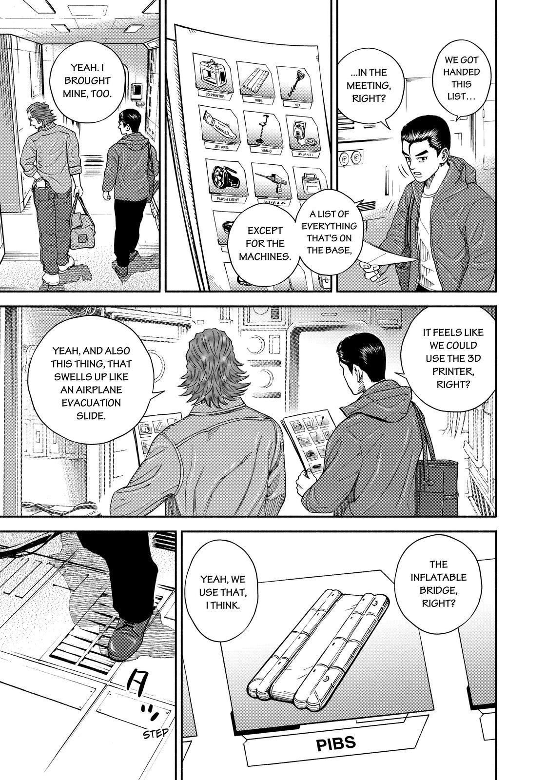 Uchuu Kyoudai chapter 352 page 15