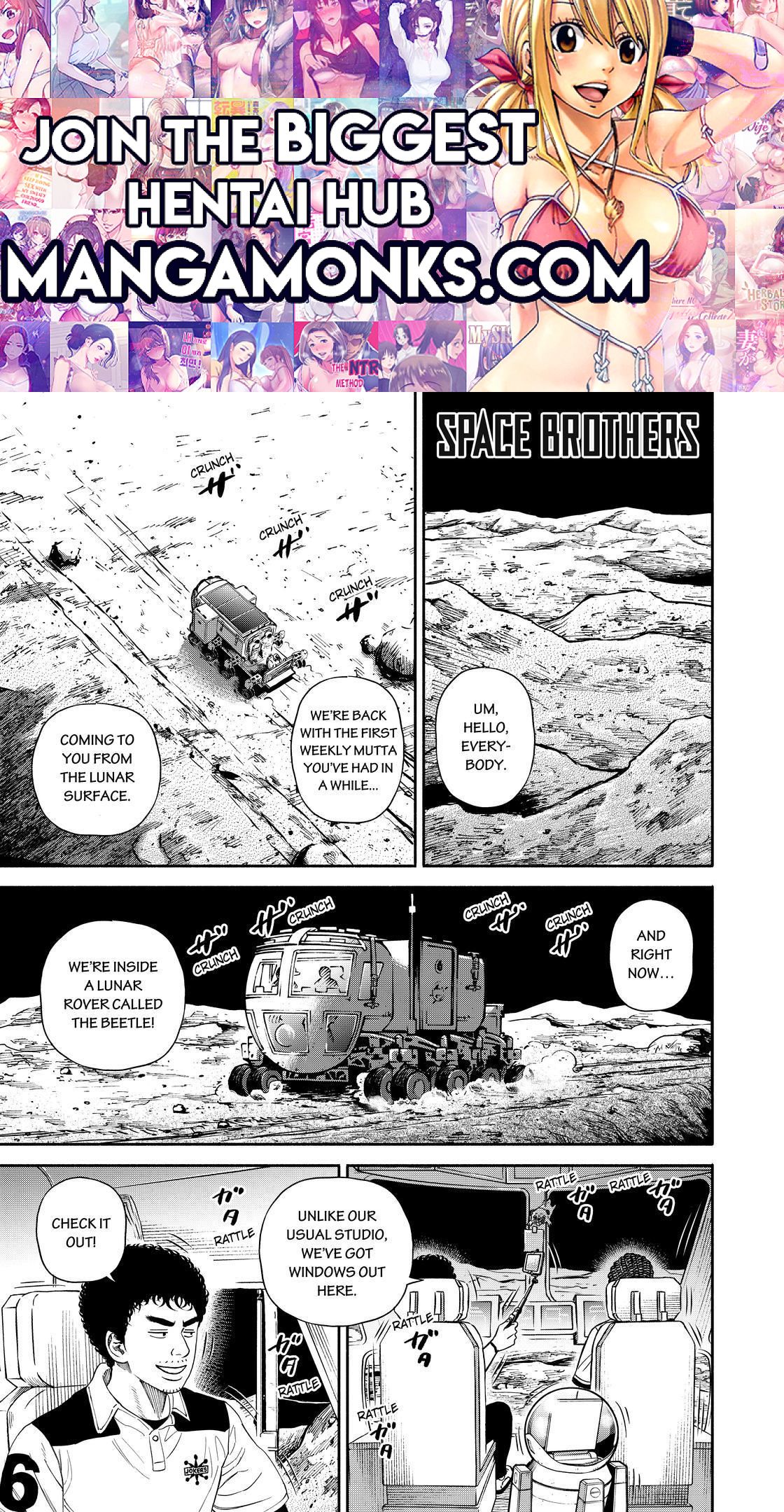 Uchuu Kyoudai chapter 355 page 1