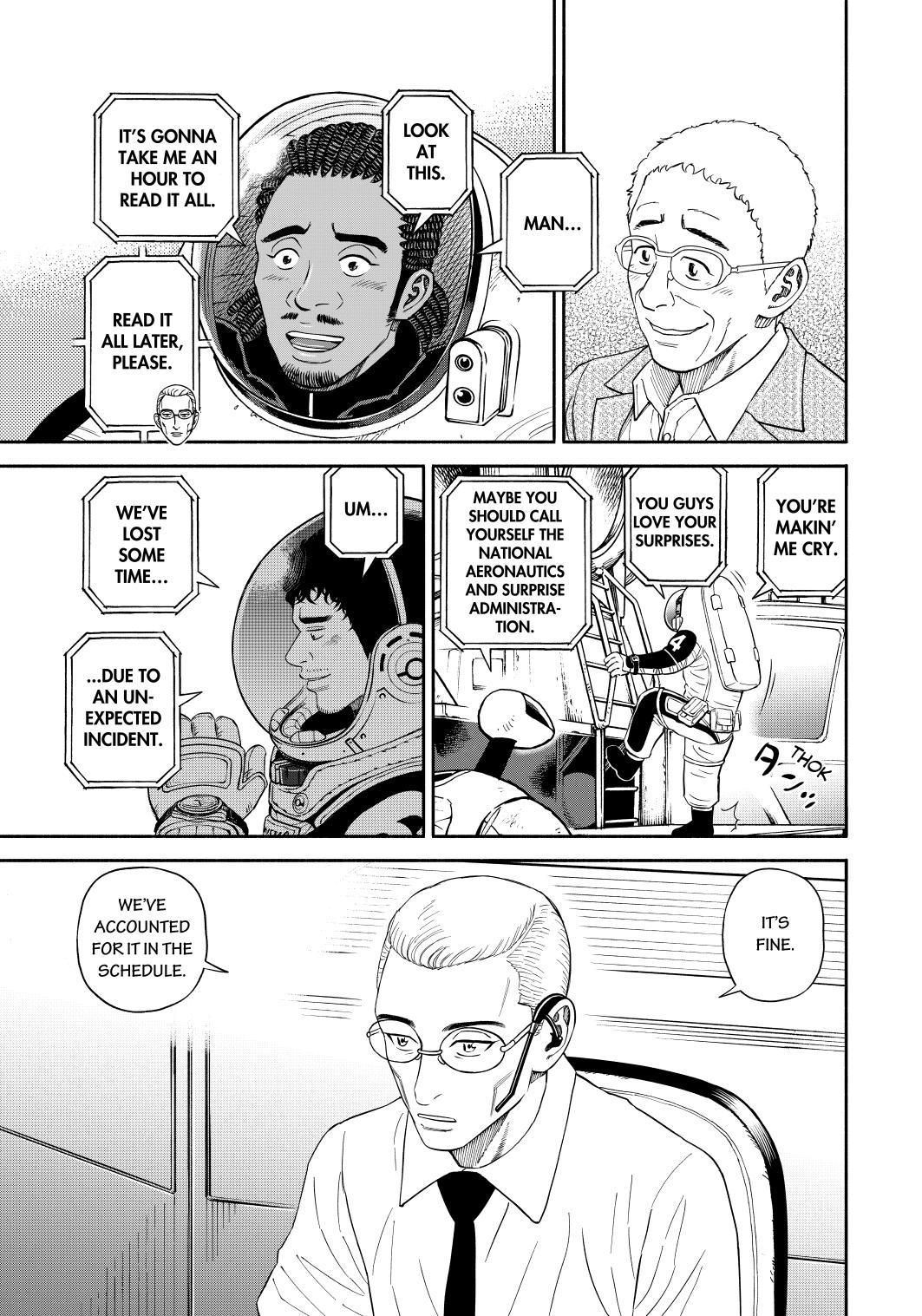 Uchuu Kyoudai chapter 358 page 11