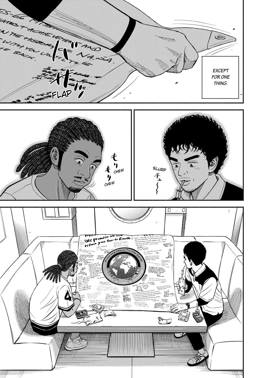 Uchuu Kyoudai chapter 358 page 19