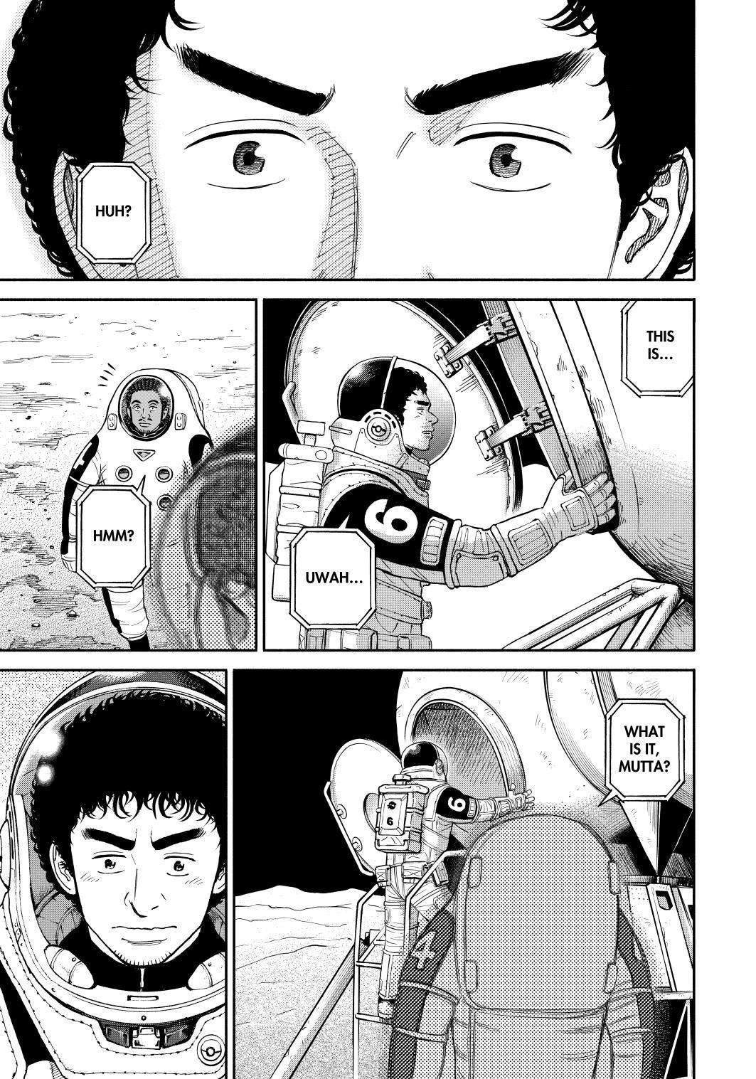 Uchuu Kyoudai chapter 358 page 7