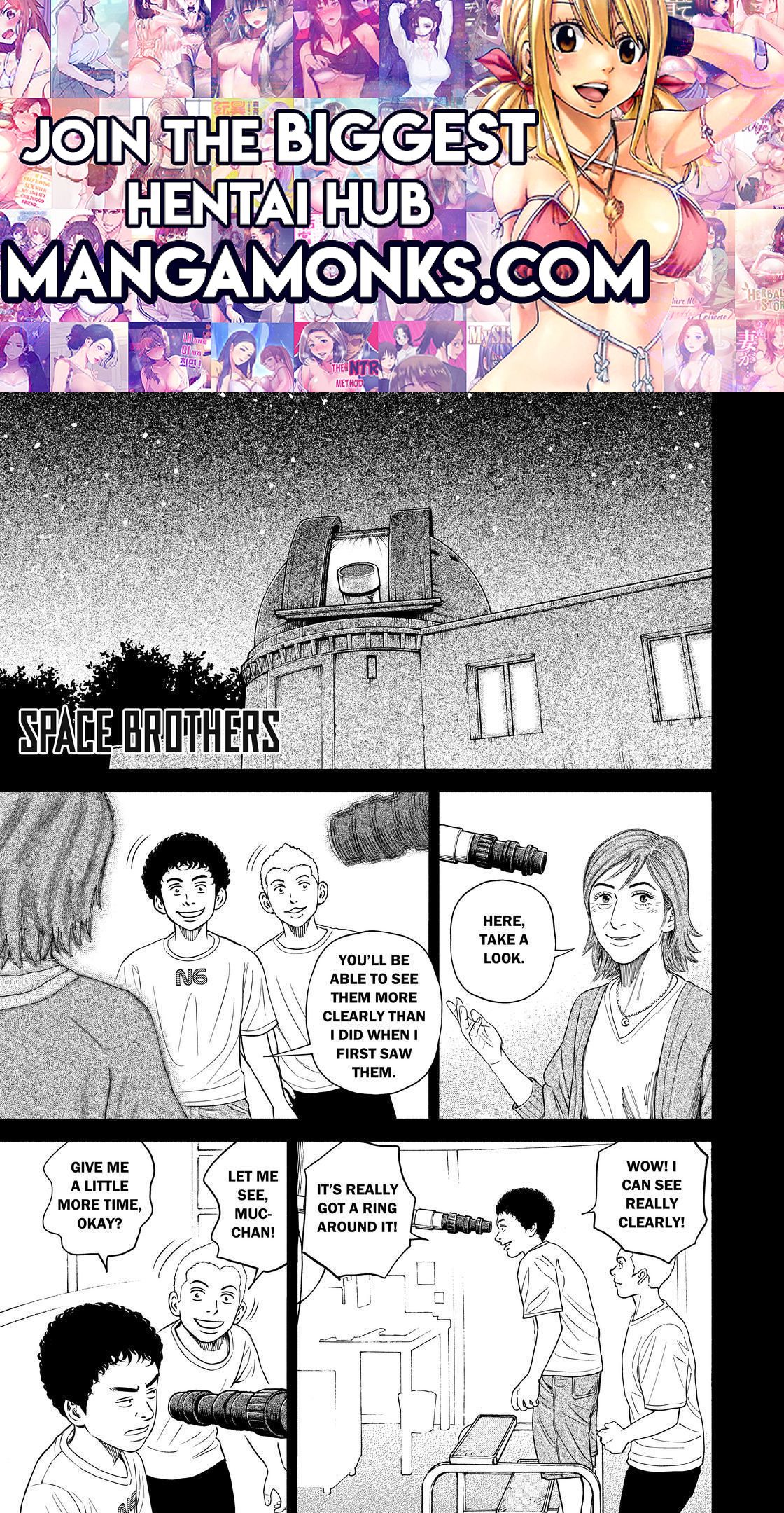 Uchuu Kyoudai chapter 359 page 1