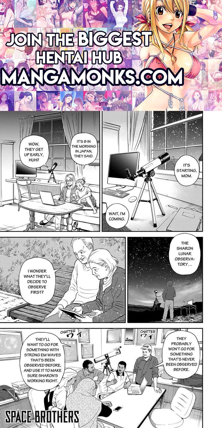 Uchuu Kyoudai chapter 361 page 1