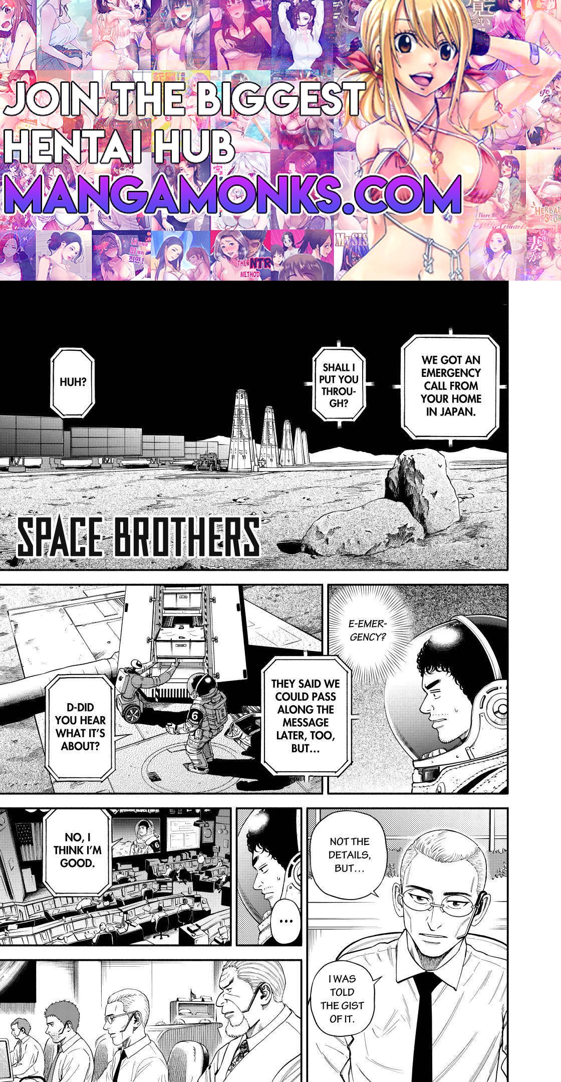 Uchuu Kyoudai chapter 371 page 1