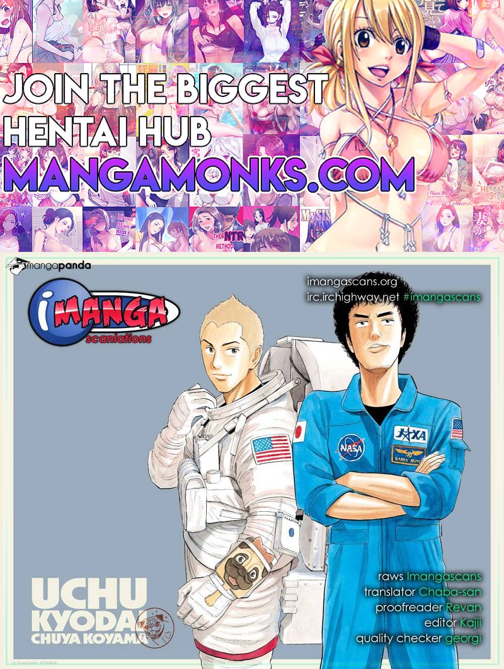 Uchuu Kyoudai chapter 64 page 1
