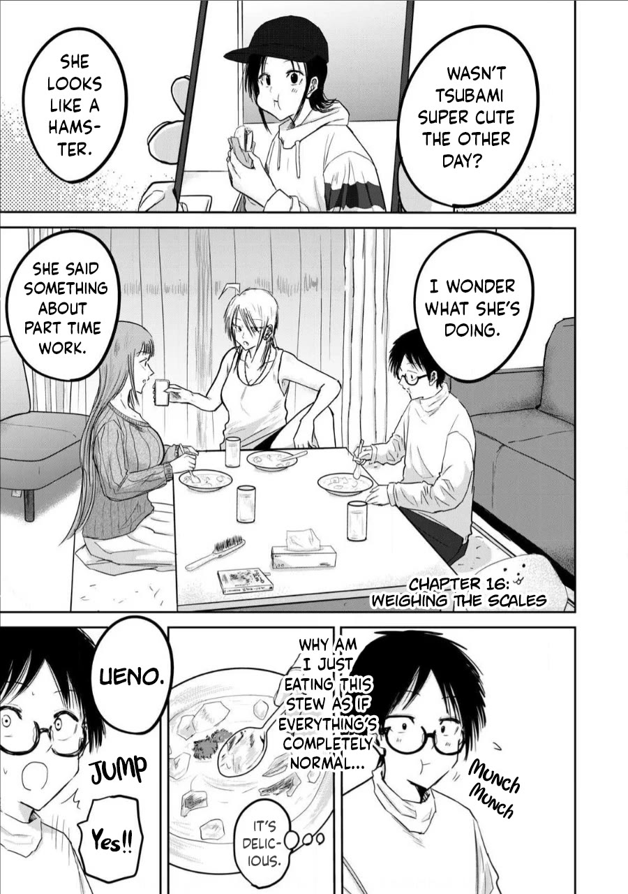 Ueno-kun Has Been Developed chapter 16 page 1