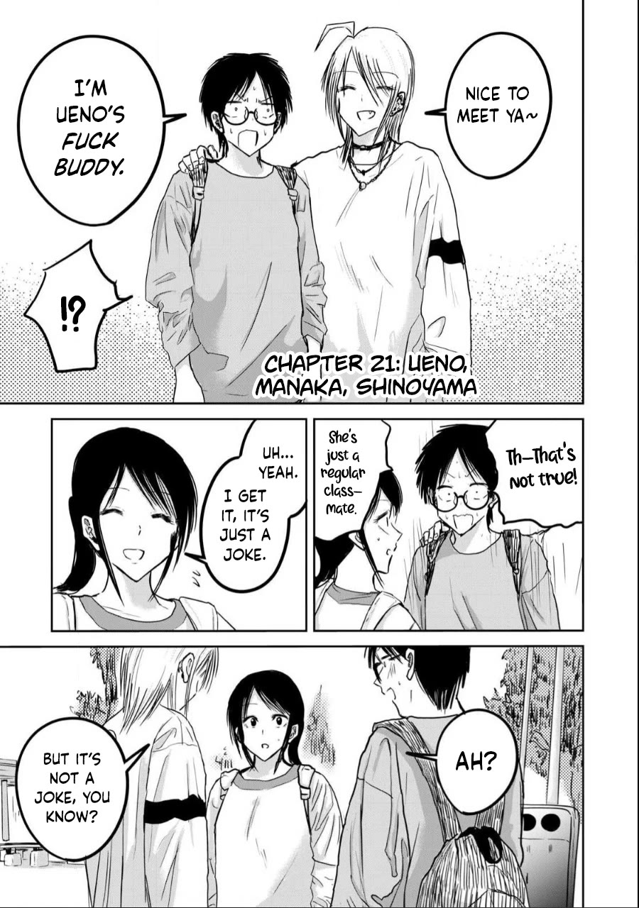 Ueno-kun Has Been Developed chapter 21 page 1