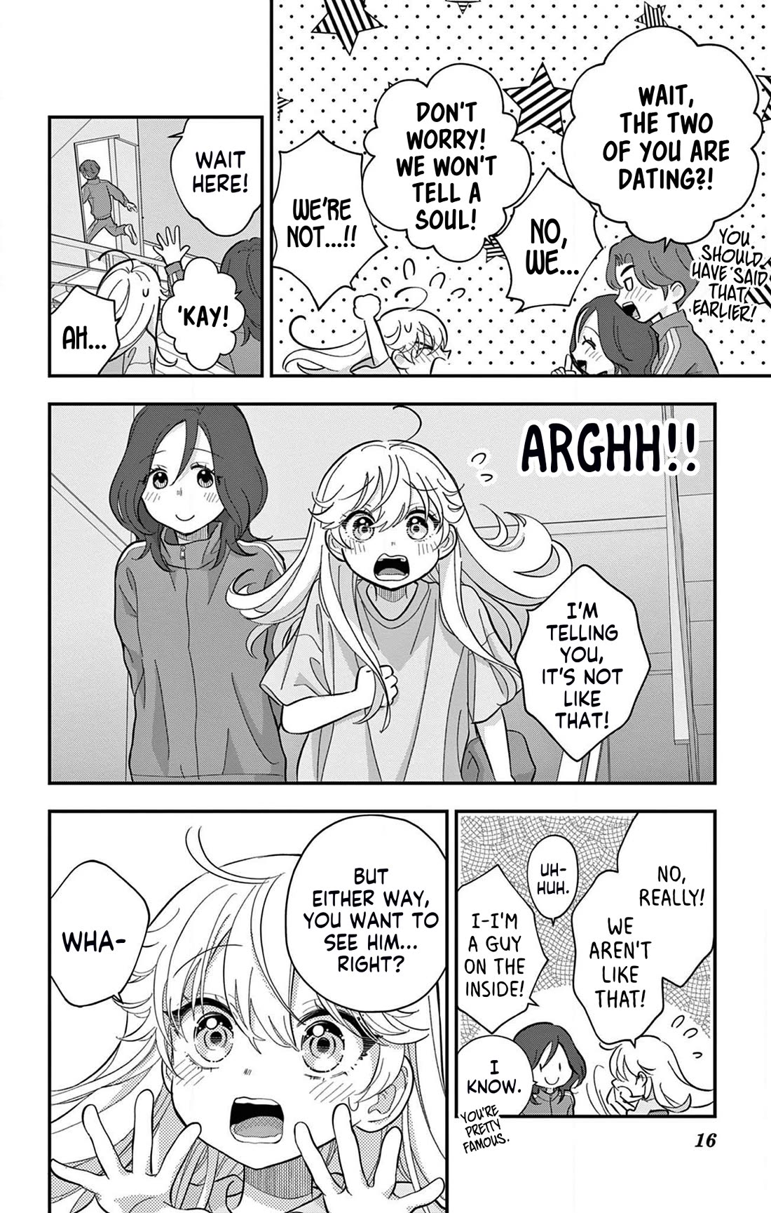 Uesugi-kun Wants to Quit Being a Girl chapter 11 page 16