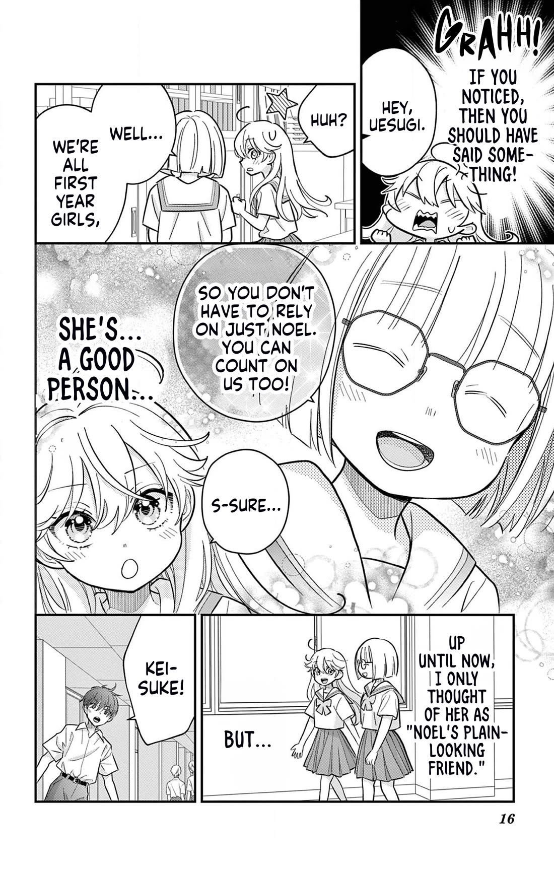 Uesugi-kun Wants to Quit Being a Girl chapter 16 page 16