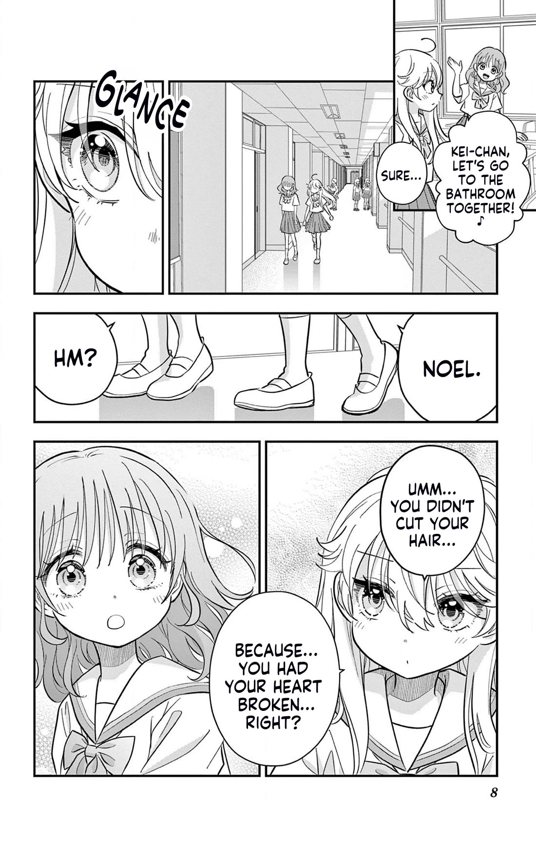 Uesugi-kun Wants to Quit Being a Girl chapter 16 page 8