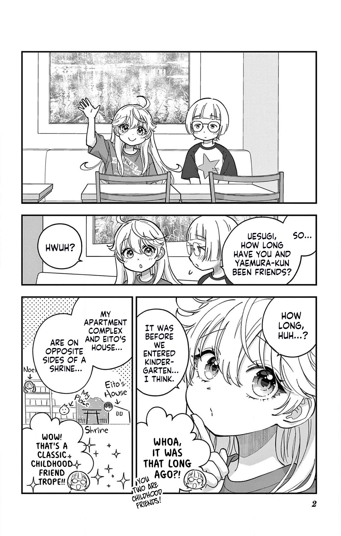 Uesugi-kun Wants to Quit Being a Girl chapter 18.5 page 2