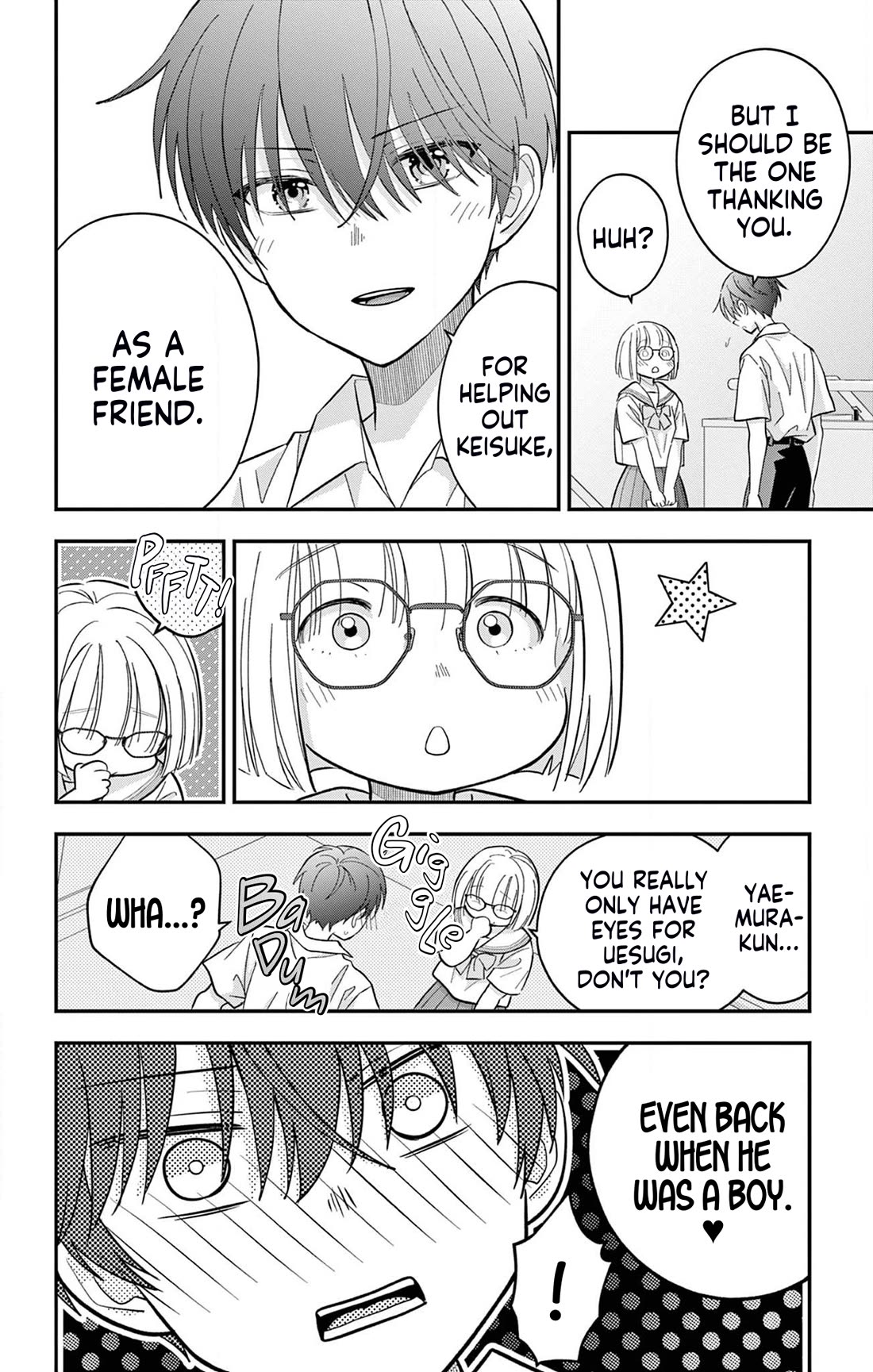 Uesugi-kun Wants to Quit Being a Girl chapter 18 page 16
