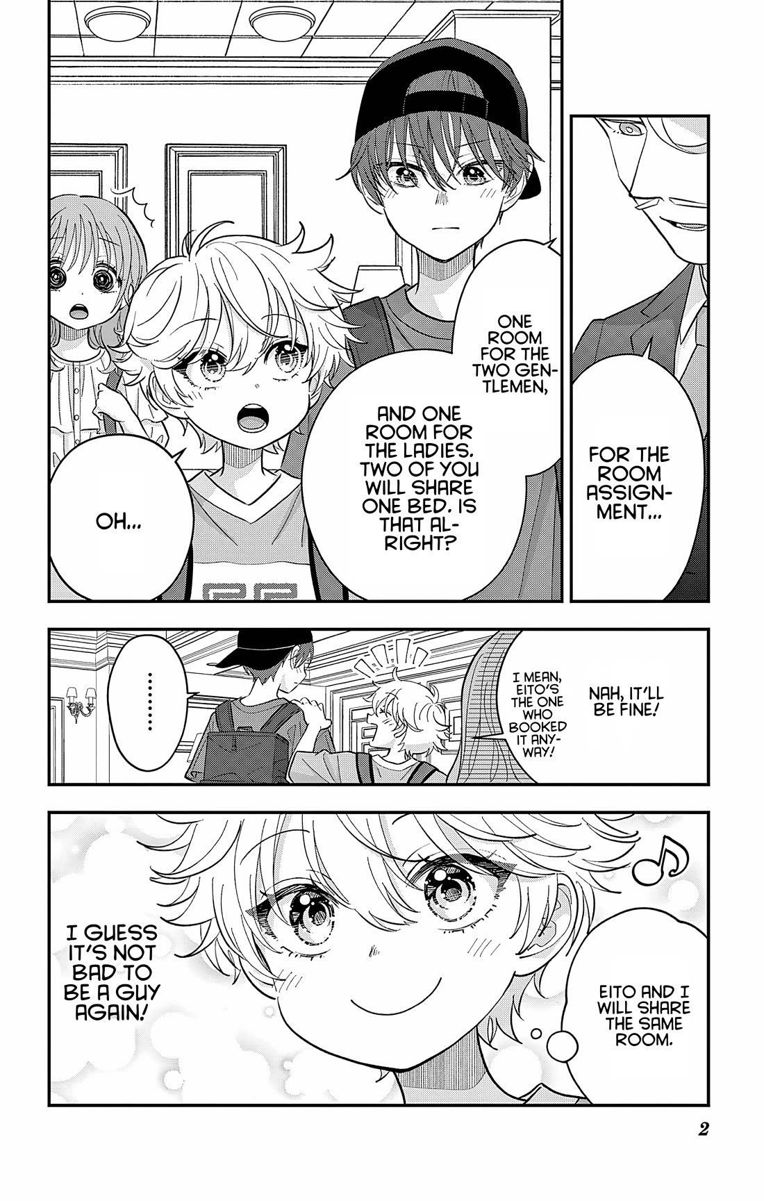 Uesugi-kun Wants to Quit Being a Girl chapter 26 page 2