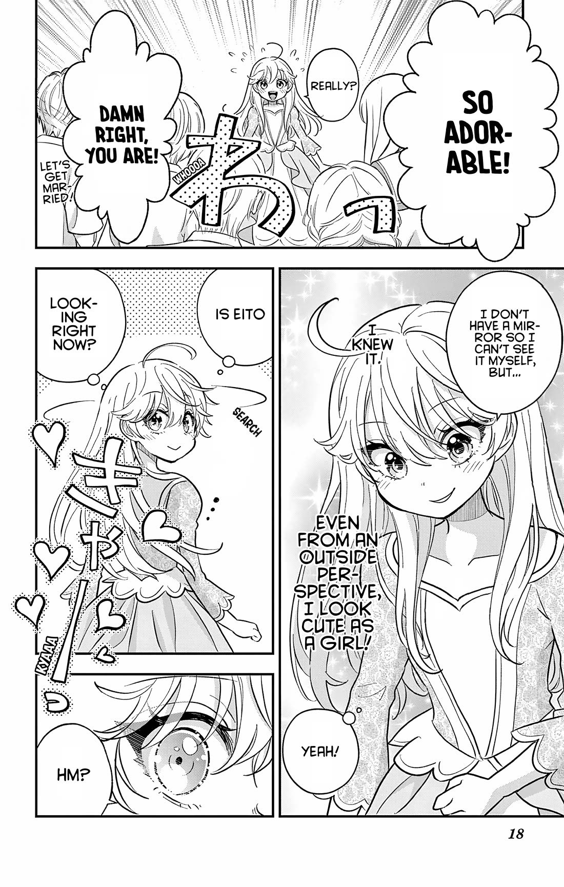 Uesugi-kun Wants to Quit Being a Girl chapter 28 page 18