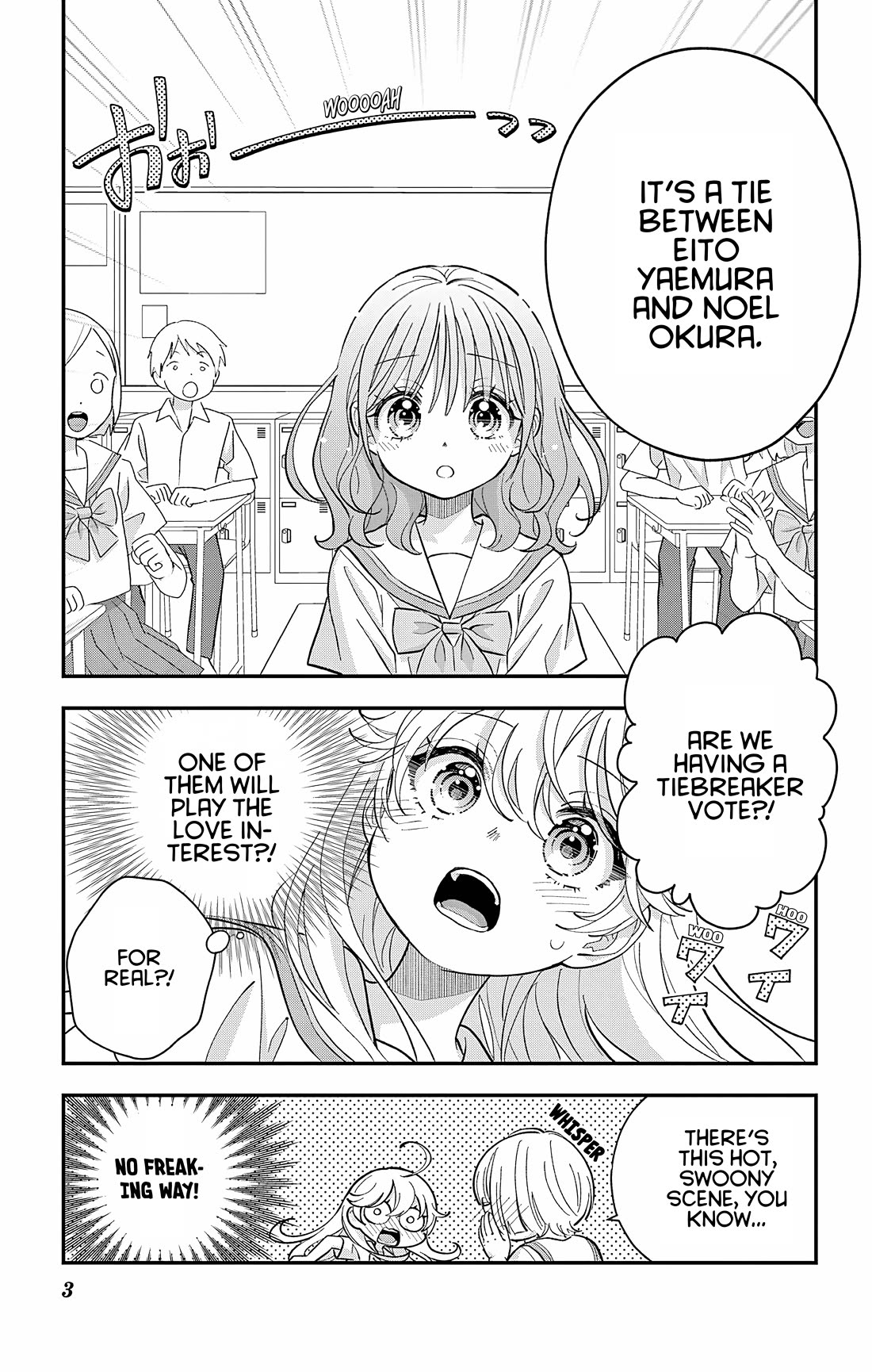 Uesugi-kun Wants to Quit Being a Girl chapter 28 page 3