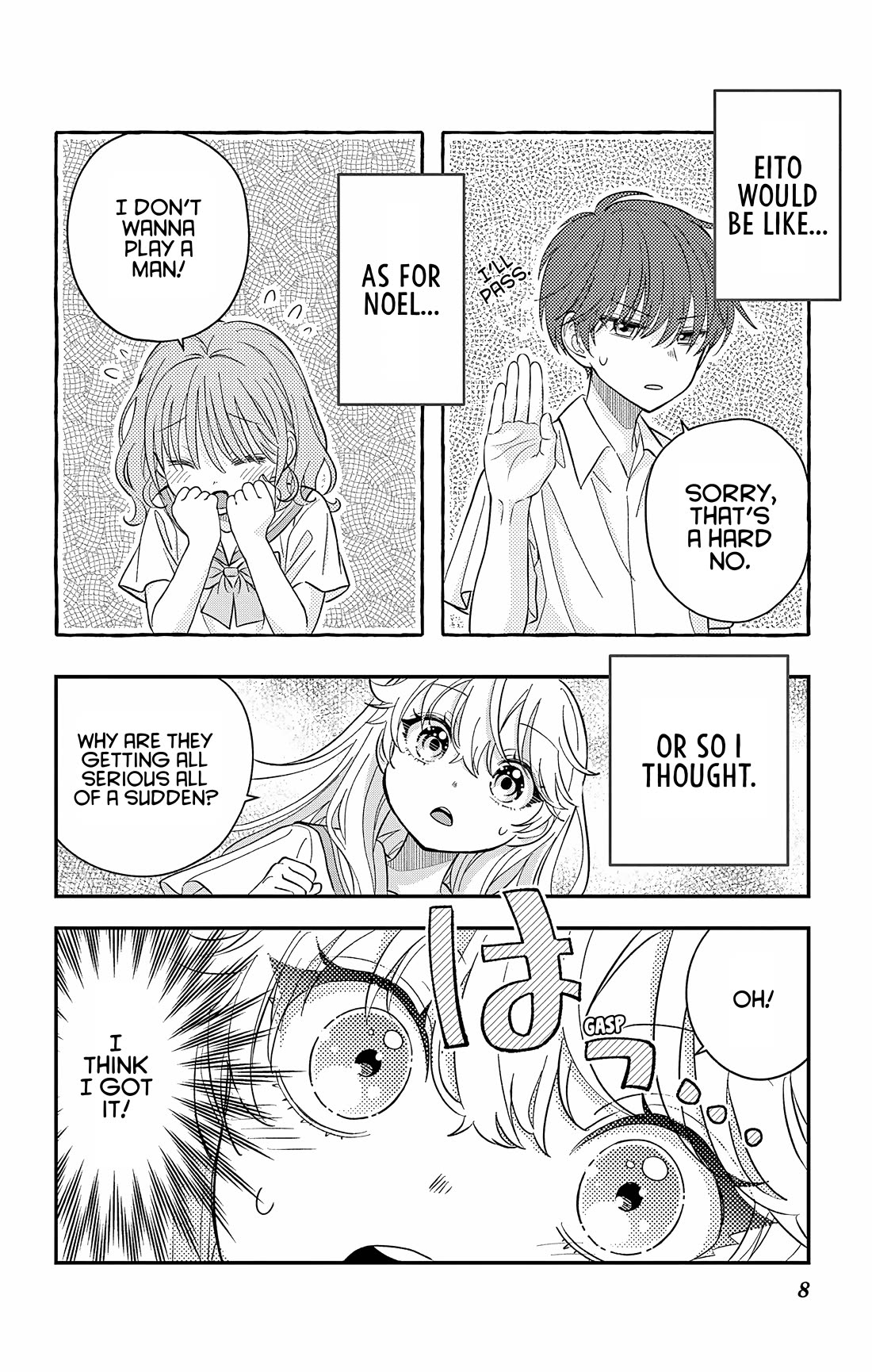 Uesugi-kun Wants to Quit Being a Girl chapter 28 page 8