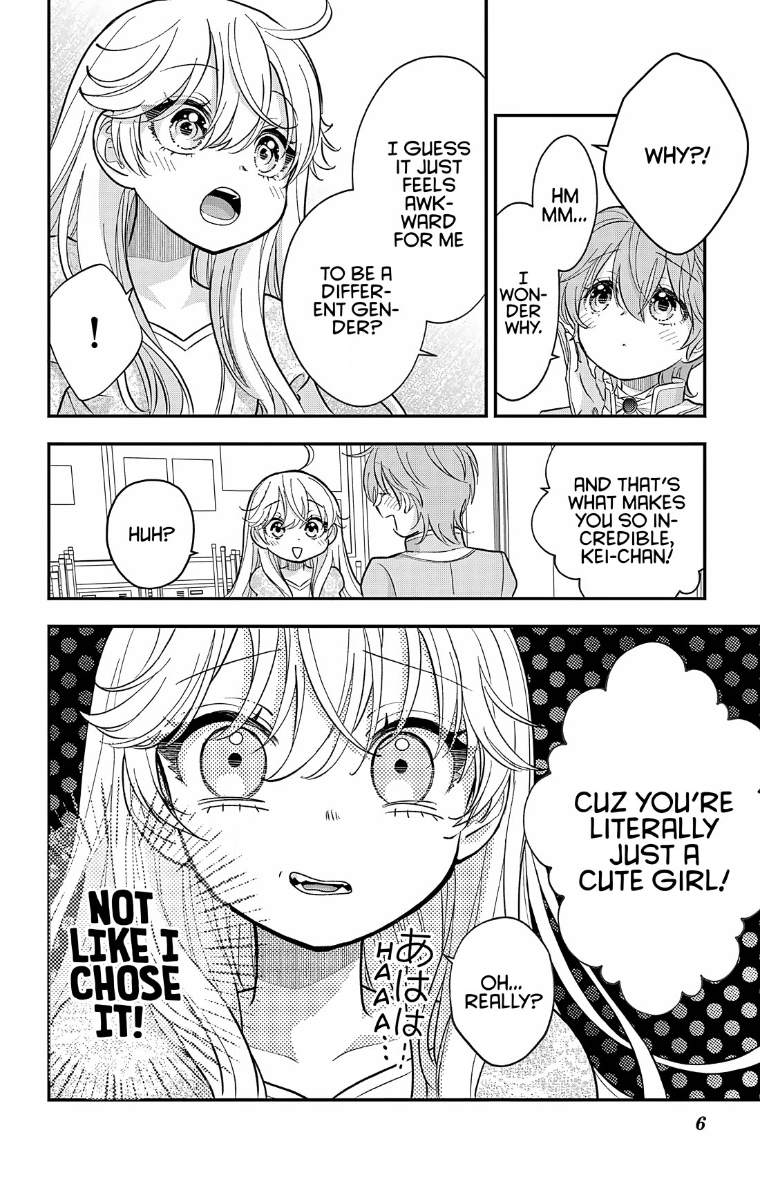 Uesugi-kun Wants to Quit Being a Girl chapter 29 page 6