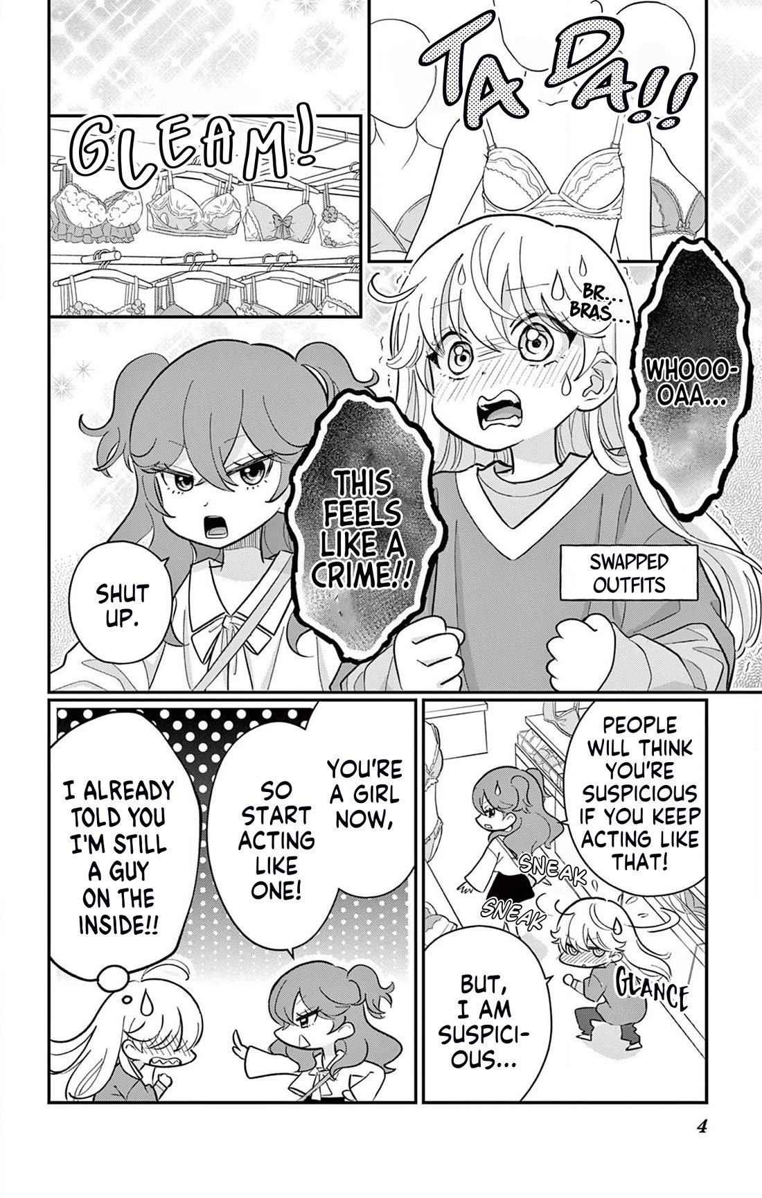 Uesugi-kun Wants to Quit Being a Girl chapter 3 page 4