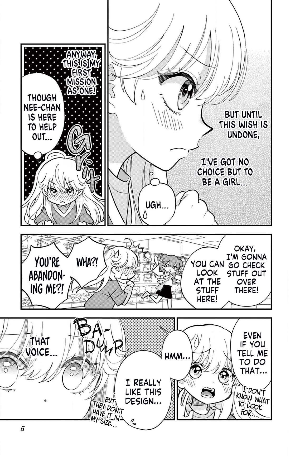 Uesugi-kun Wants to Quit Being a Girl chapter 3 page 5