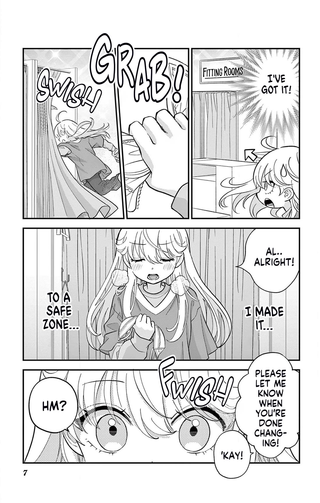 Uesugi-kun Wants to Quit Being a Girl chapter 3 page 7