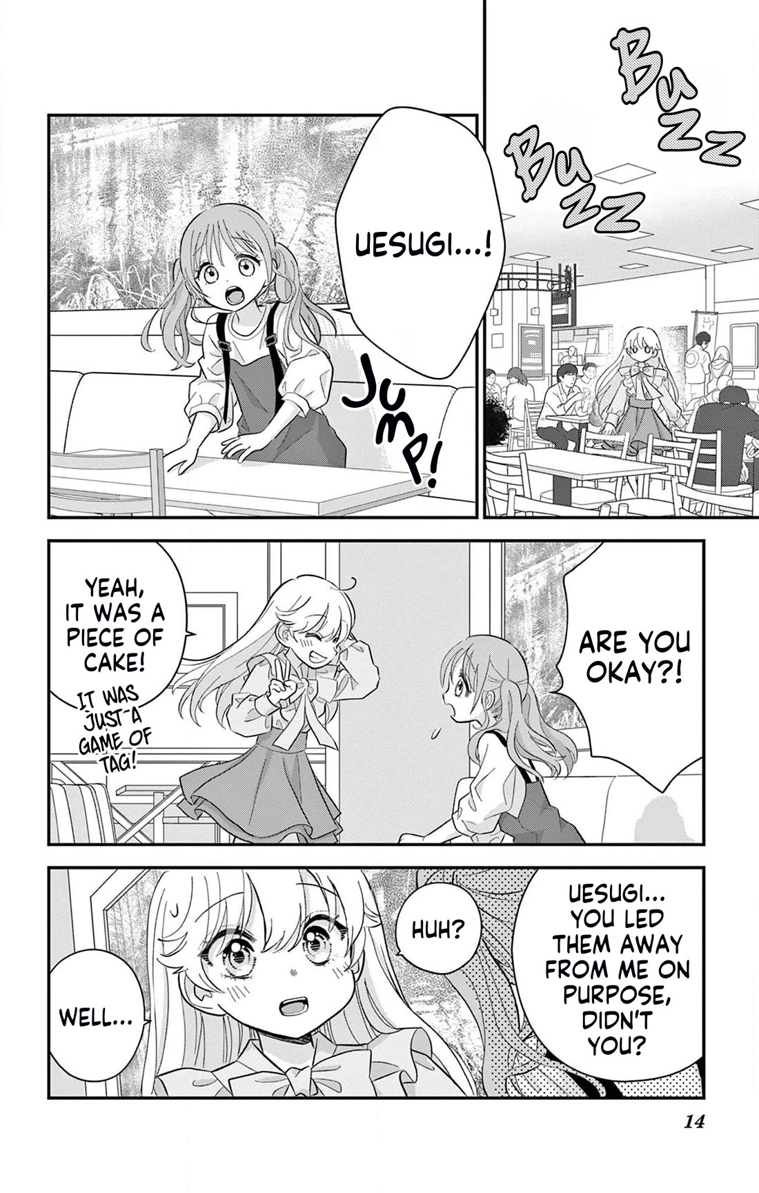Uesugi-kun Wants to Quit Being a Girl chapter 6 page 14