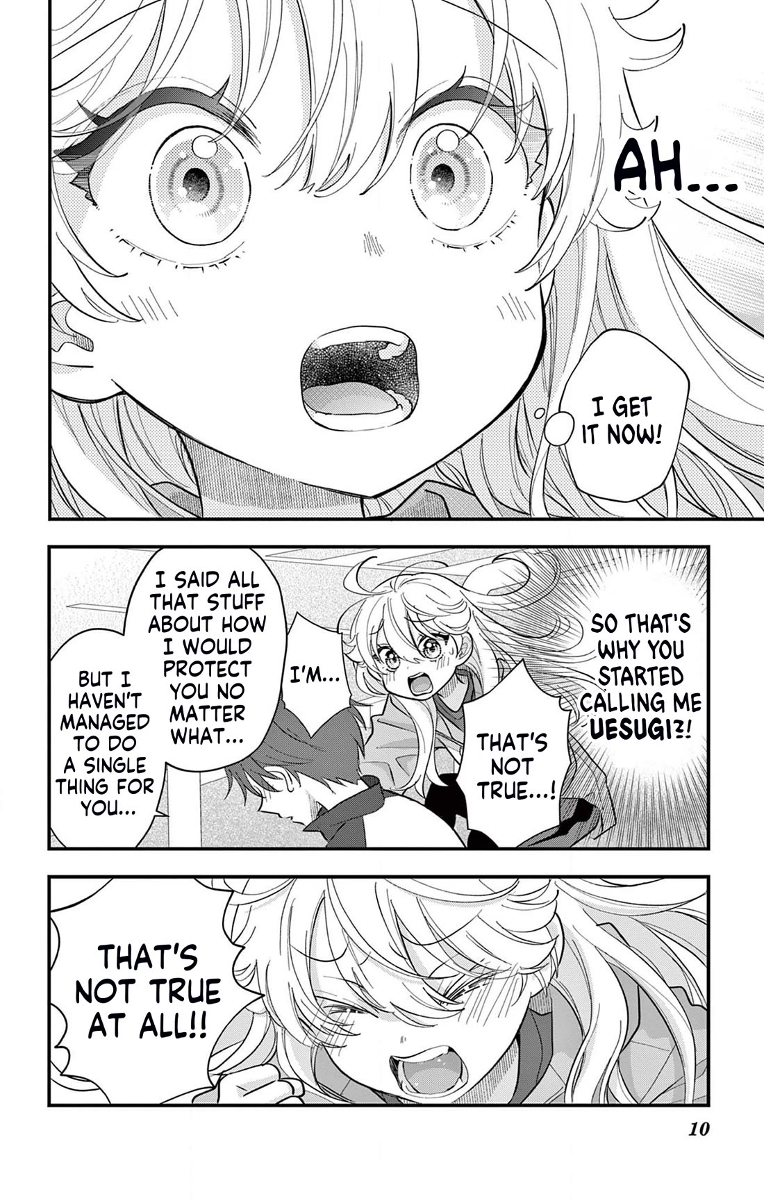 Uesugi-kun Wants to Quit Being a Girl chapter 8 page 10