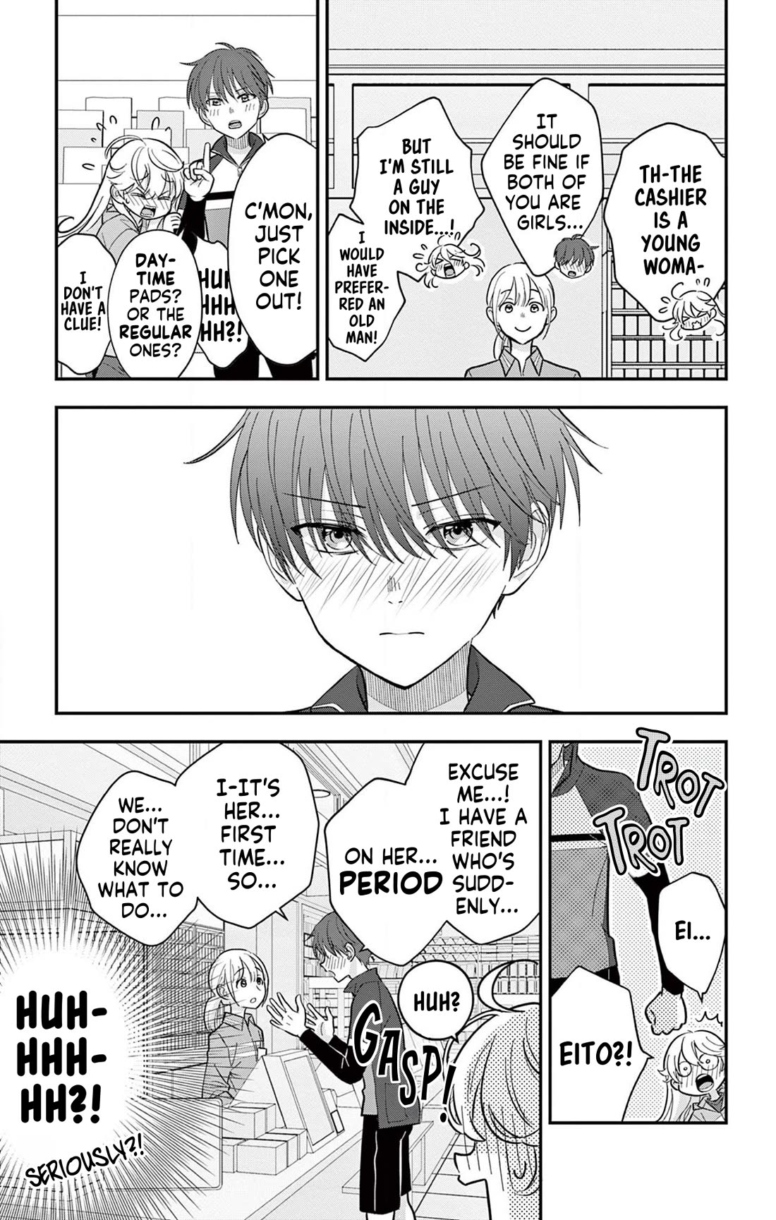 Uesugi-kun Wants to Quit Being a Girl chapter 8 page 5