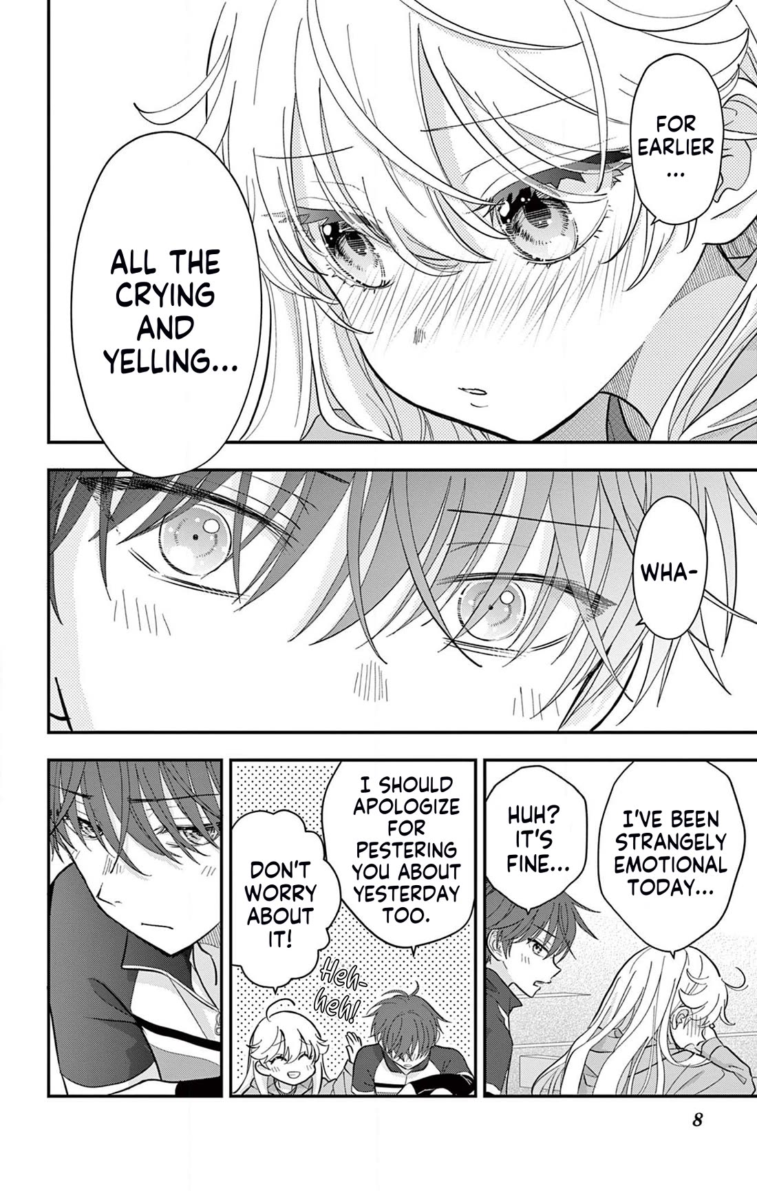 Uesugi-kun Wants to Quit Being a Girl chapter 8 page 8