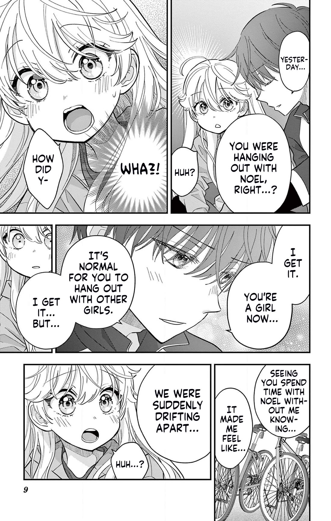 Uesugi-kun Wants to Quit Being a Girl chapter 8 page 9
