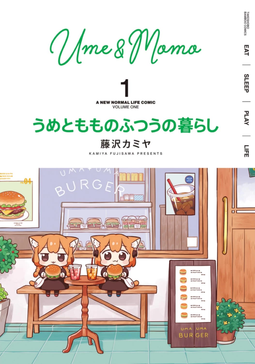 Ume and Momo's Ordinary Life chapter 1 page 1