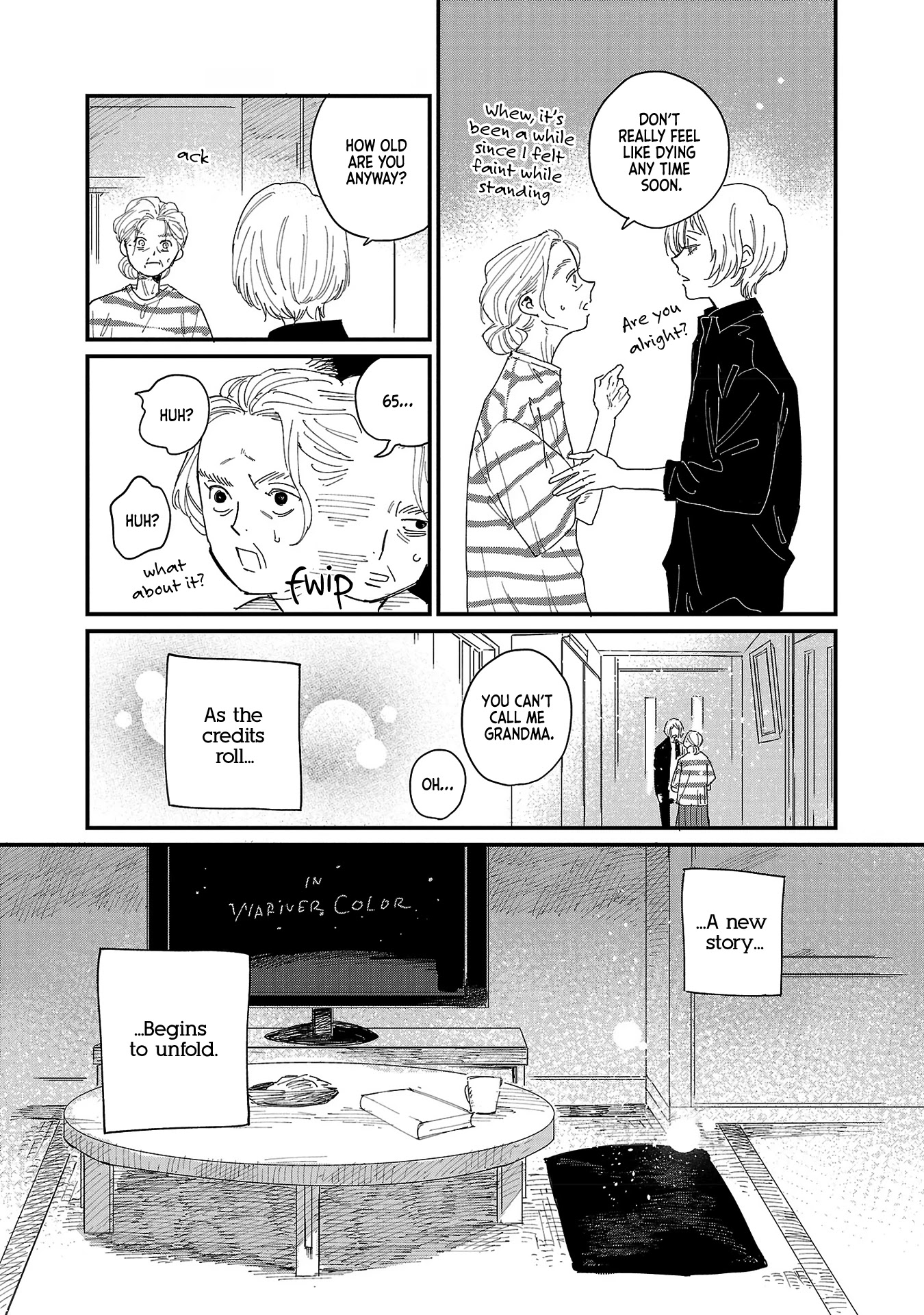 Umi ga Hashiru End Roll chapter 1 page 34