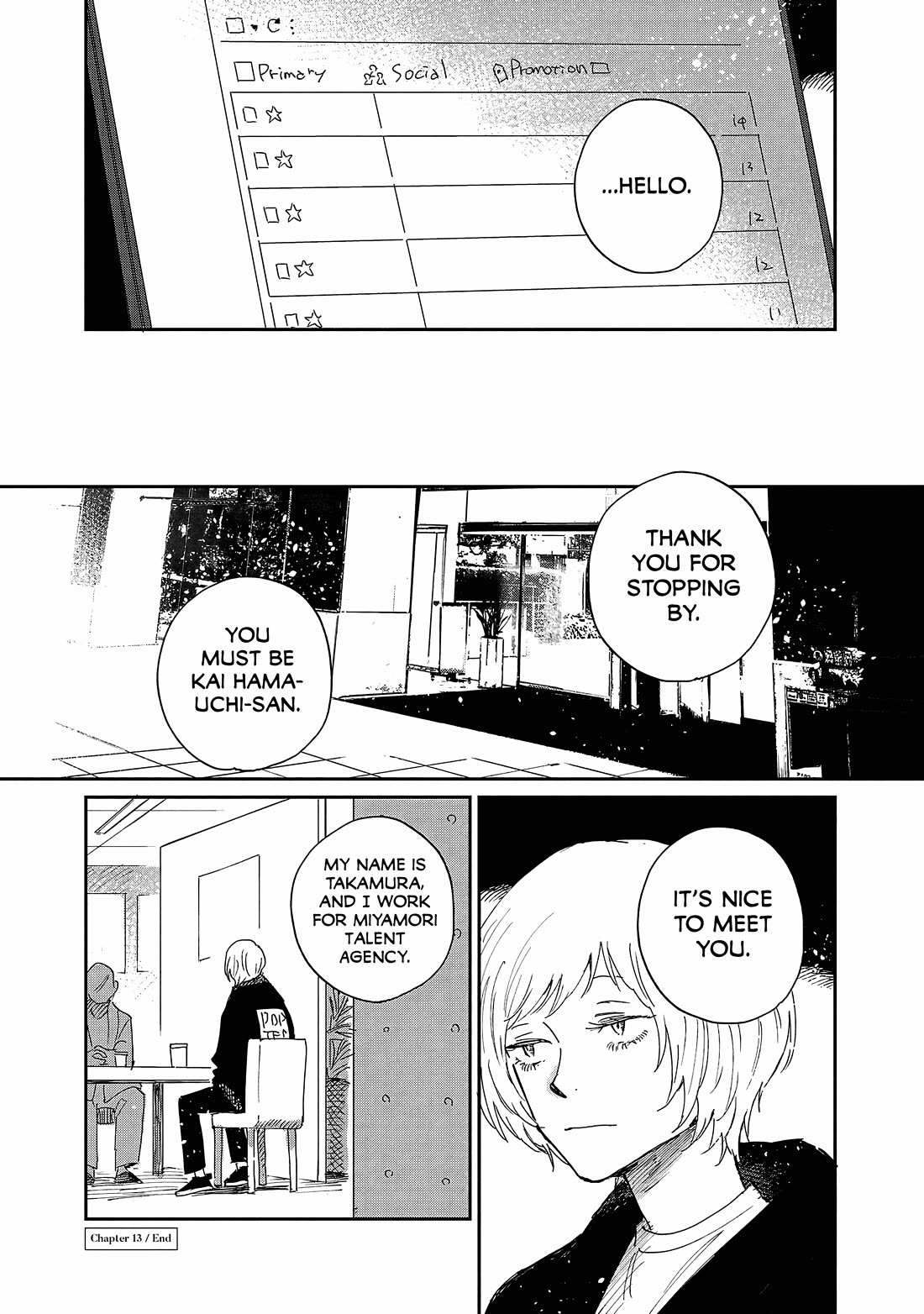 Umi ga Hashiru End Roll chapter 13 page 28
